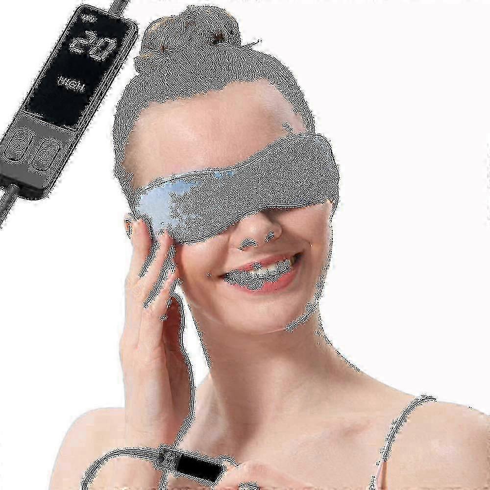 Maschera per gli occhi riscaldata per il trattamento umido dell'orzaiolo con semi di lino