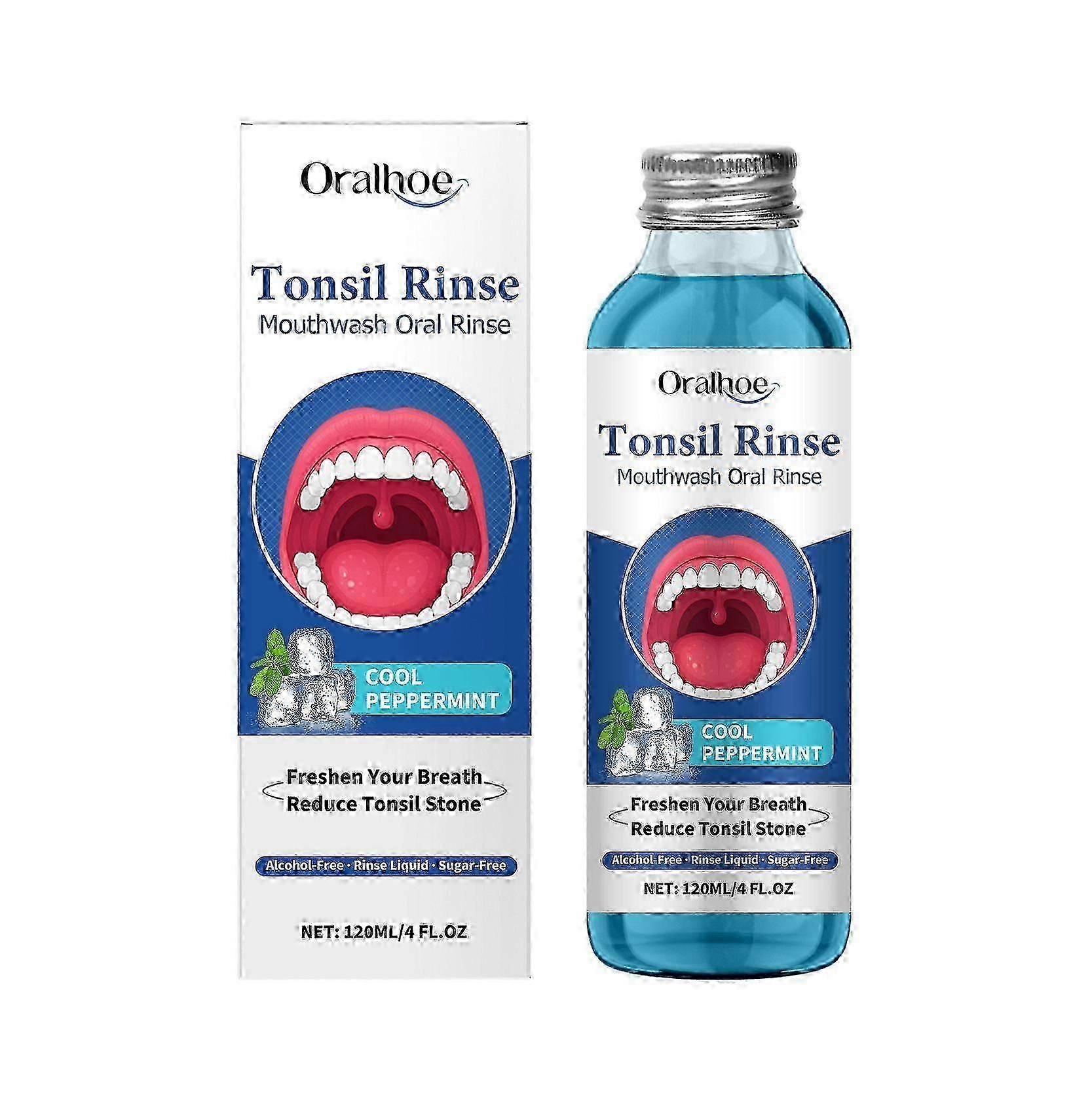 tonsil stone remover 120ml for oral care and hygiene