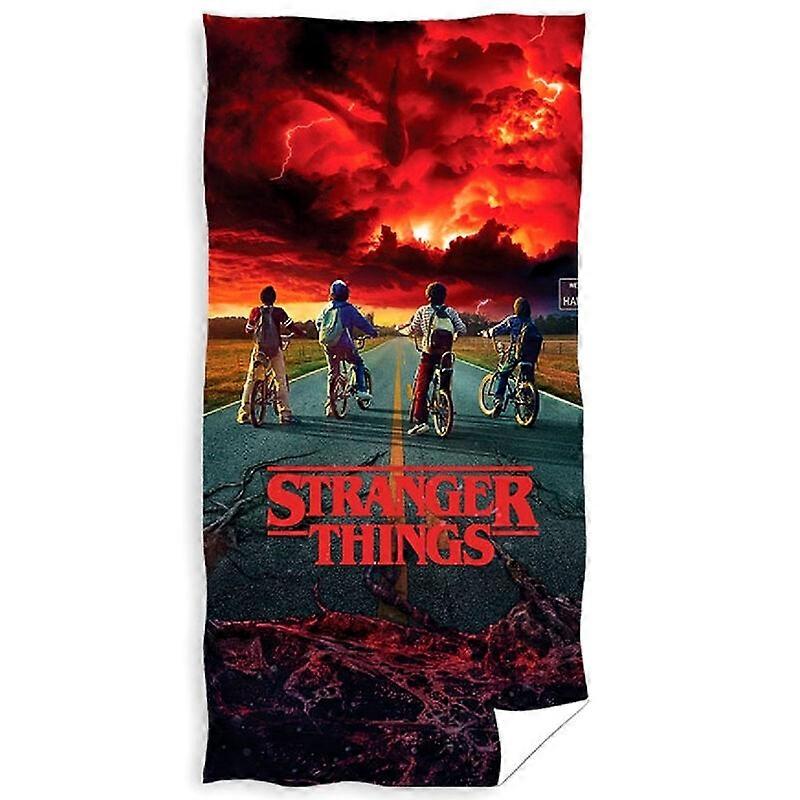 Stranger Things Serviette de plage en microfibre