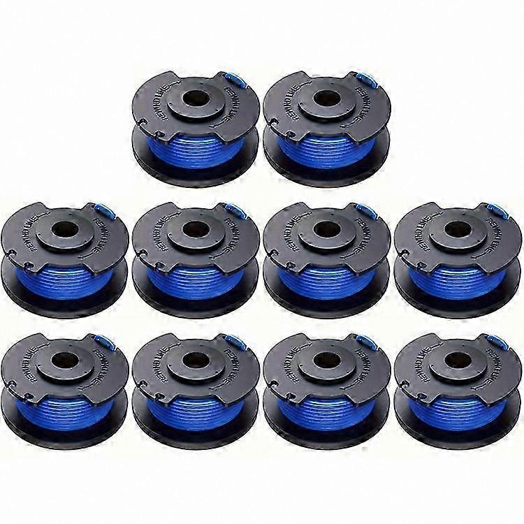 10-Pack Nylon Rope Spools for 18V 24V 40V Lawn Mowers, Replacement AC14RL3A Compatible Models
