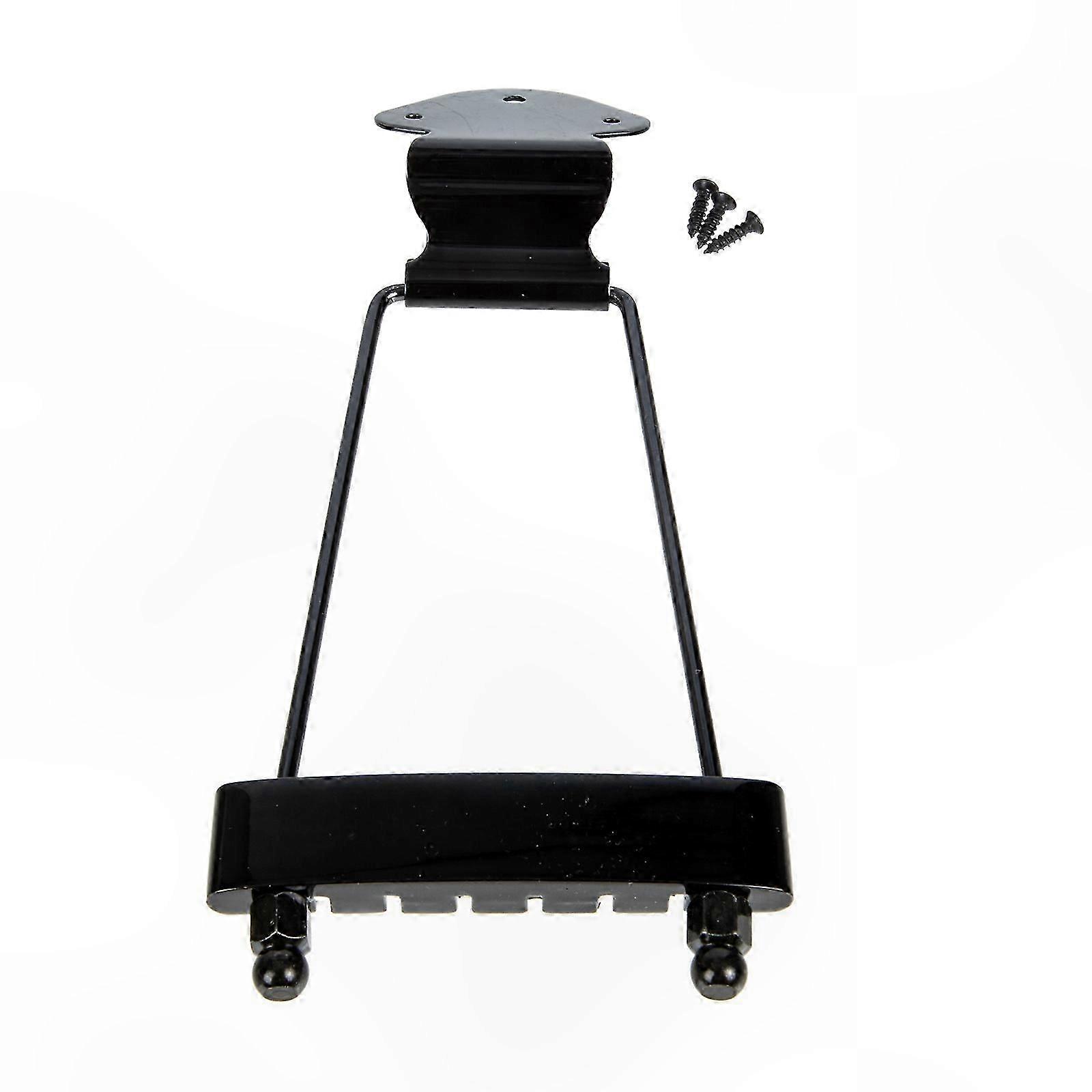 6-String Guitar Replacement Bridge Tailpiece for Archtop Jazz Instruments Accessories