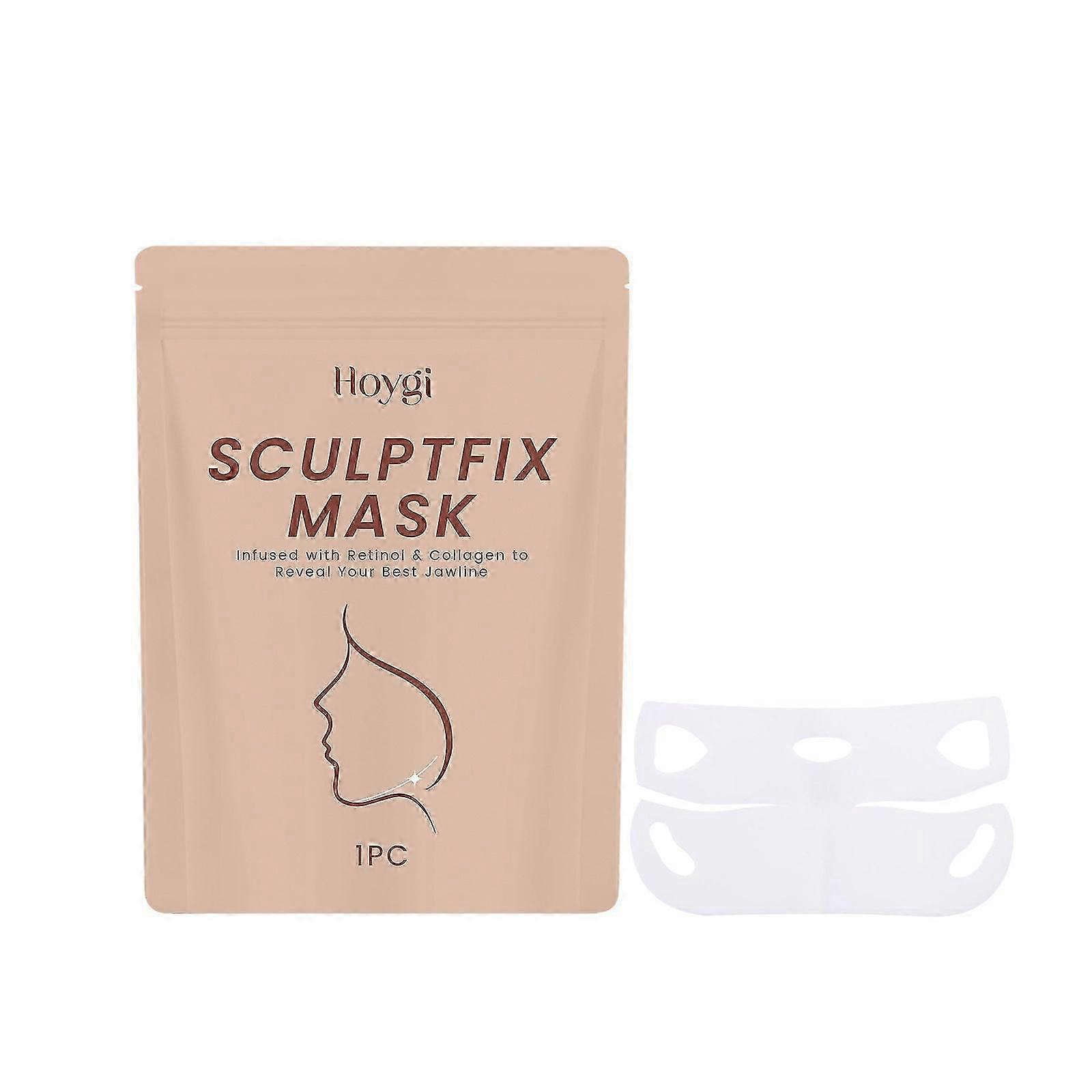 Double Chin Lifting Mask, Double Chin Reducer, Jawline Firming Mask for Face and Neck for Tightening and Firming