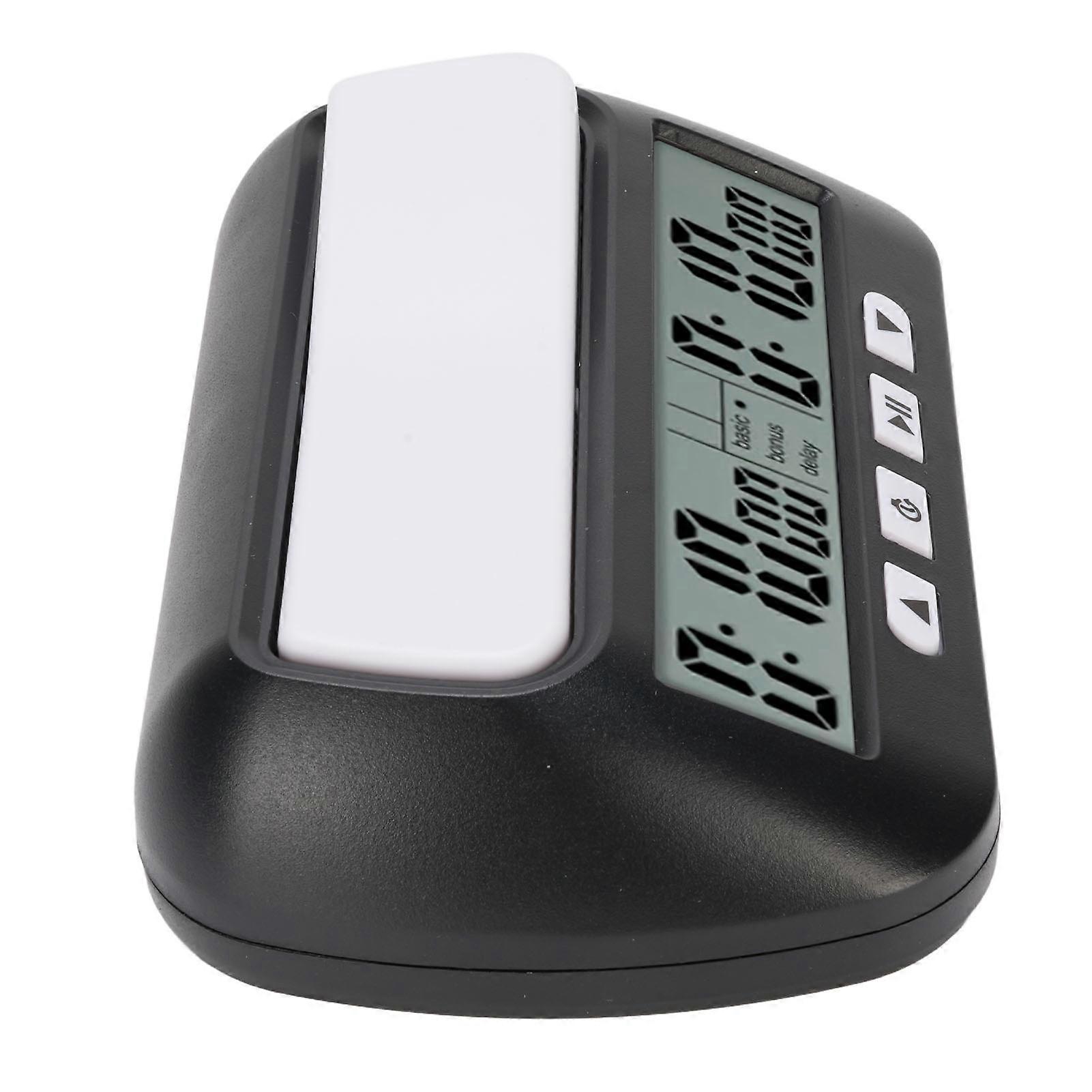 Digital Chess Clock Timer 14x9cm Portable ABS Battery Powered