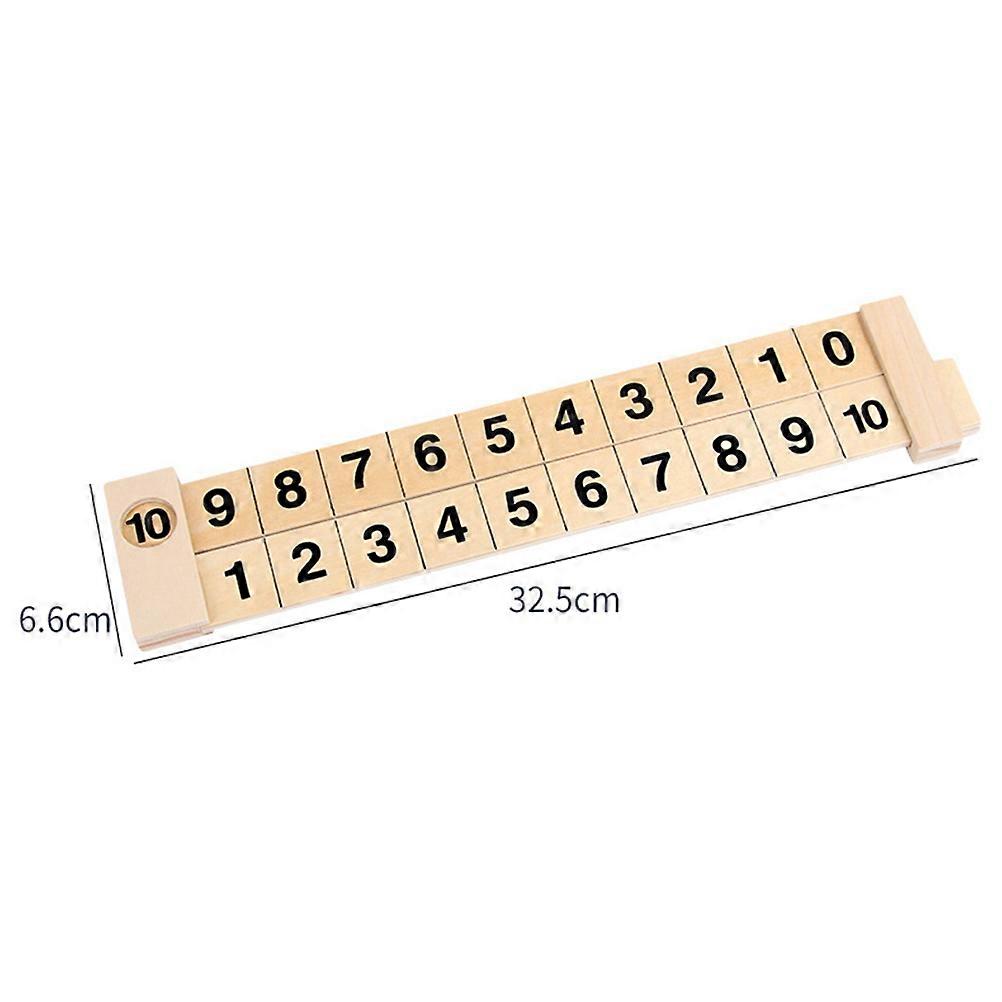 Numbers Ruler Early Education Toy for Math Learning