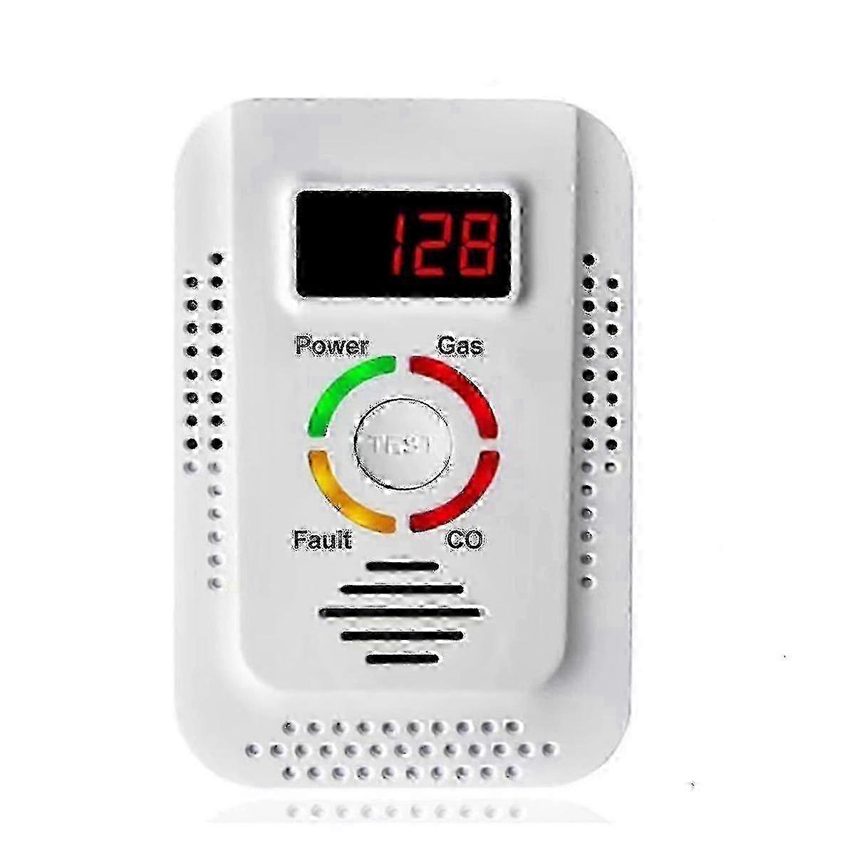 Natural Gas and CO Detector for Methane Carbon Monoxide Monitoring