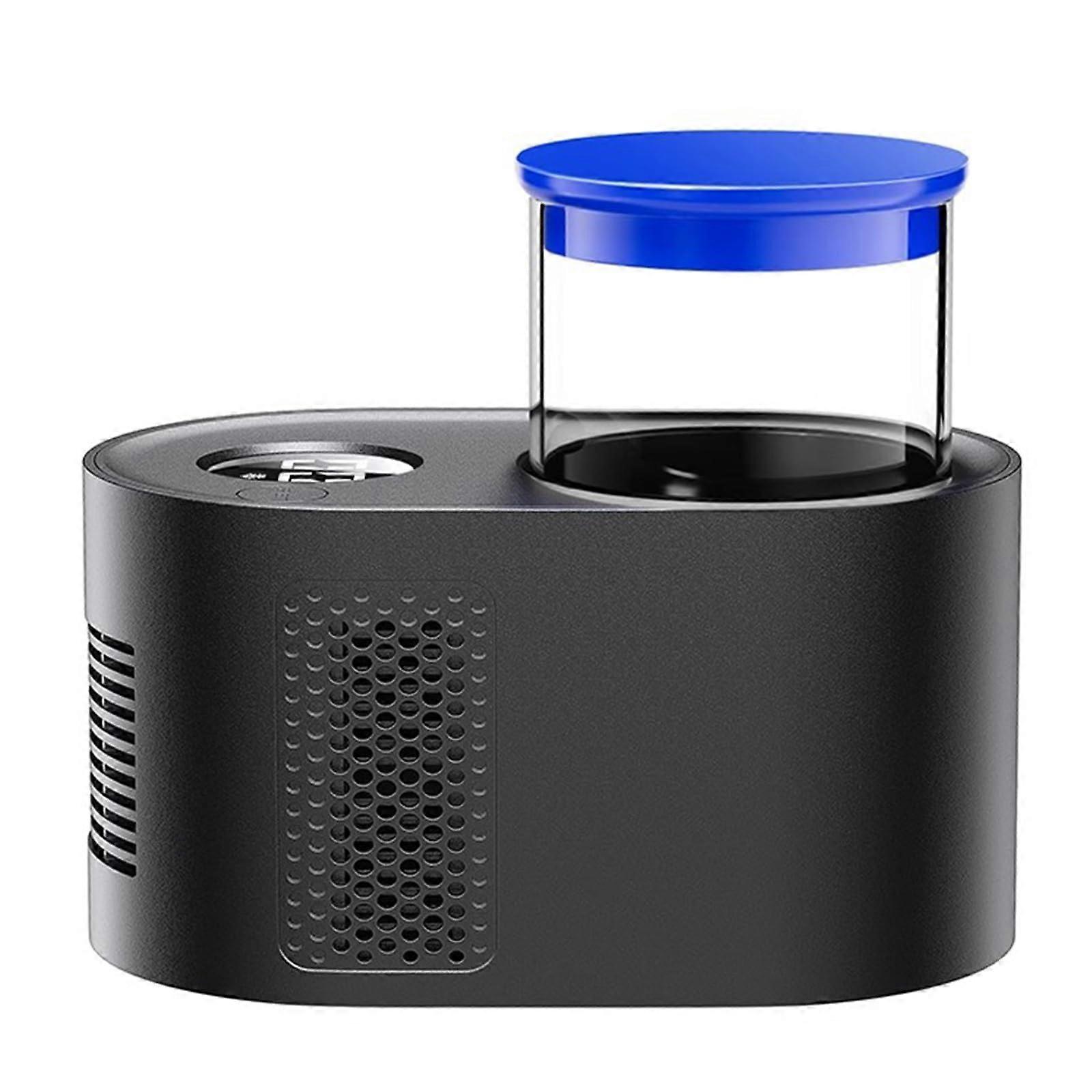 Automatic Yogurt Maker Machine Portable Heated Refrigeration Cups With Glass Jars LCD Display For Homemade Pots Coffee Tea Black