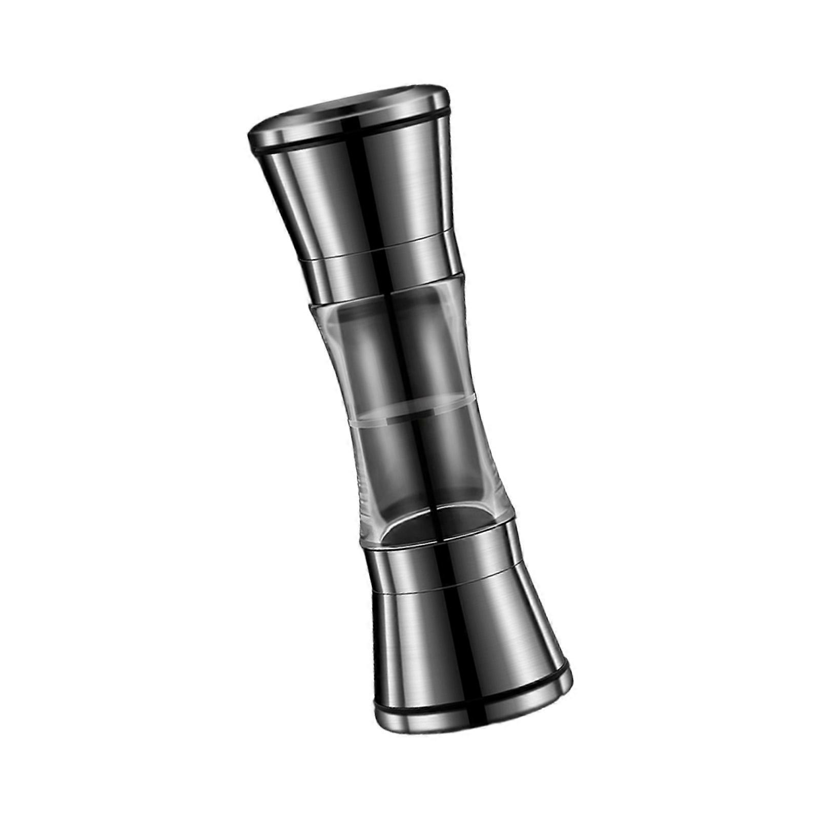 Manual Spices Grinder Double Head Mechanism Large Capacity Container Moderns Kitchen Essential For Freshing Ingredient Multicolor