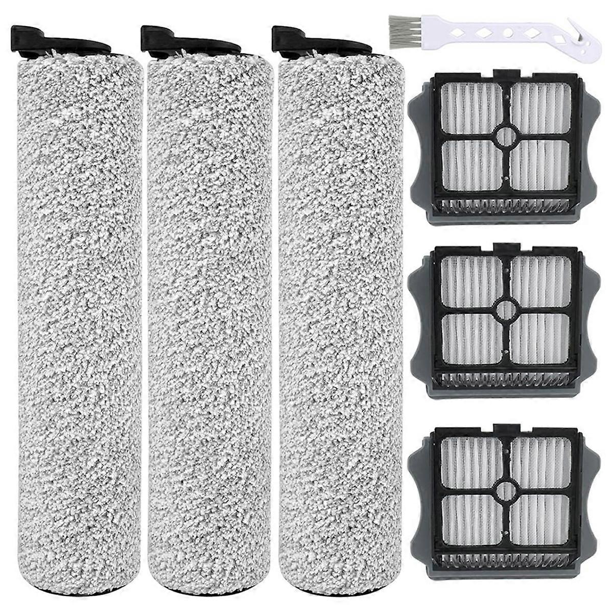 Replacement Brush Rollers and Hepa Filters for iFloor 3