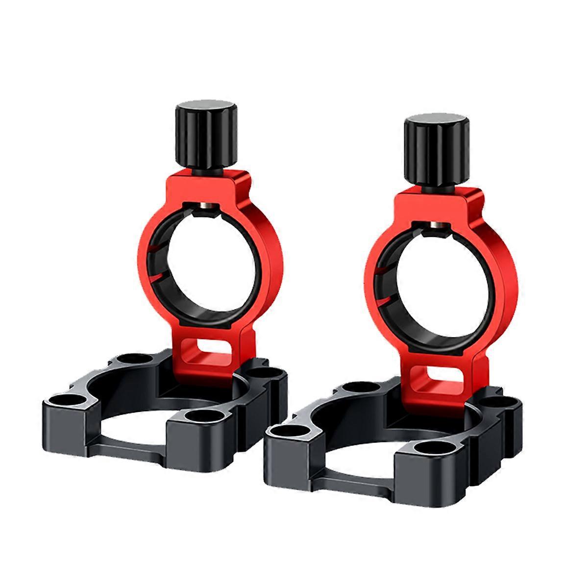 Fishing Umbrella Stand Foldable Bracket for Fishing Tackle Box Red