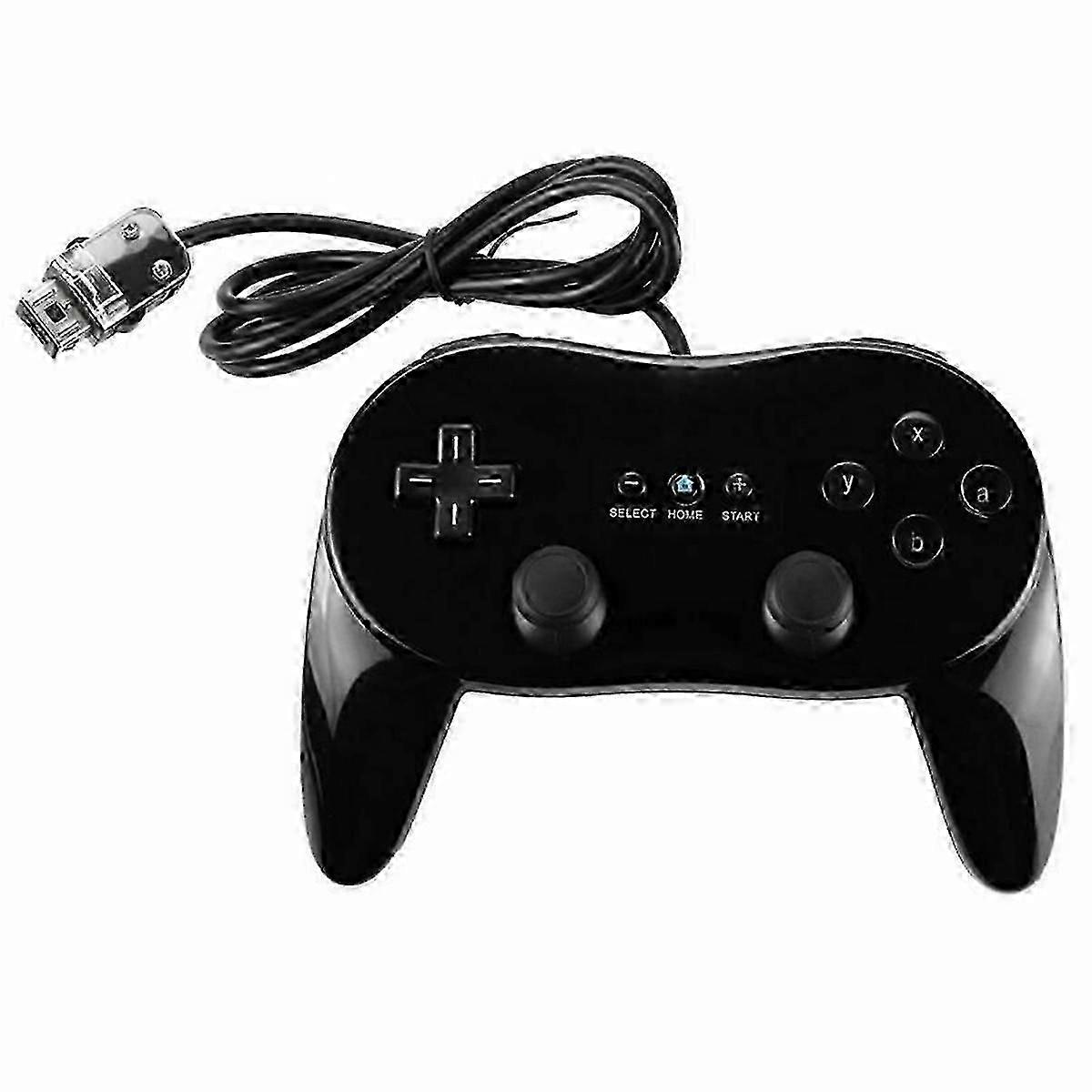 Game Pad Controller Joypadcompatible Nintendo Wii Second Generation -Black