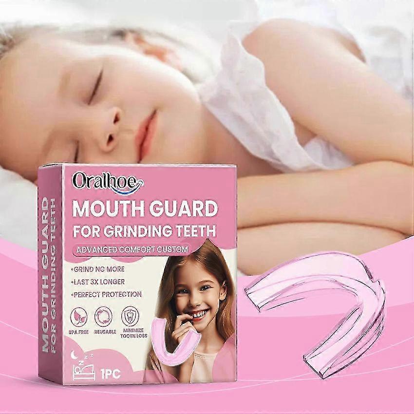 Kids Night Guard for Teeth Grinding, Comfortable Dental Mouth Guard for Bruxism and TMJ