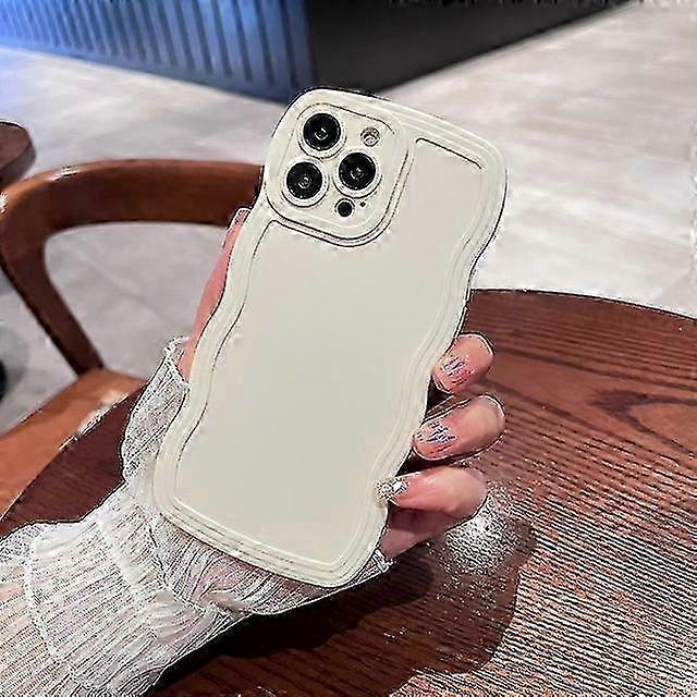 Cute Candy Curly Wavy Phone Case for  14 13 12 Pro Max Plus SE