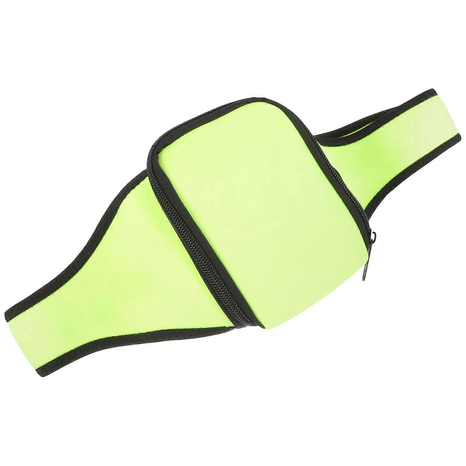 Green Mic Belt Pouch for Microphone Carrying Polyester