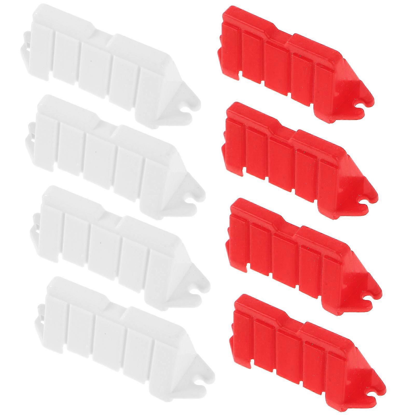 Mini Traffic Fences Rc Car Road Barrier for Drift Race 60Pcs Set