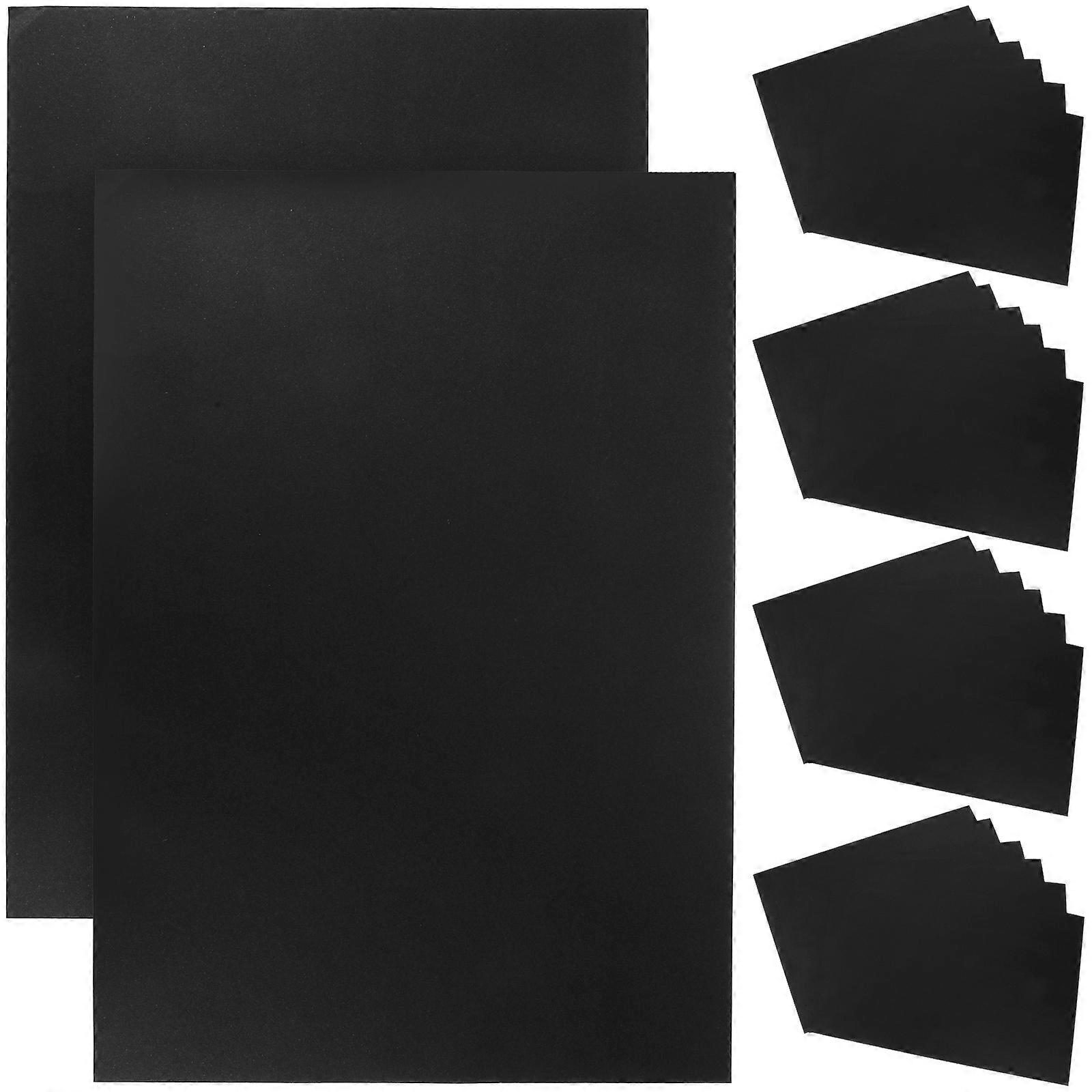 A4 Double Sided Printer Paper For School Supplies Reports A4 Size Black 100 Sheets