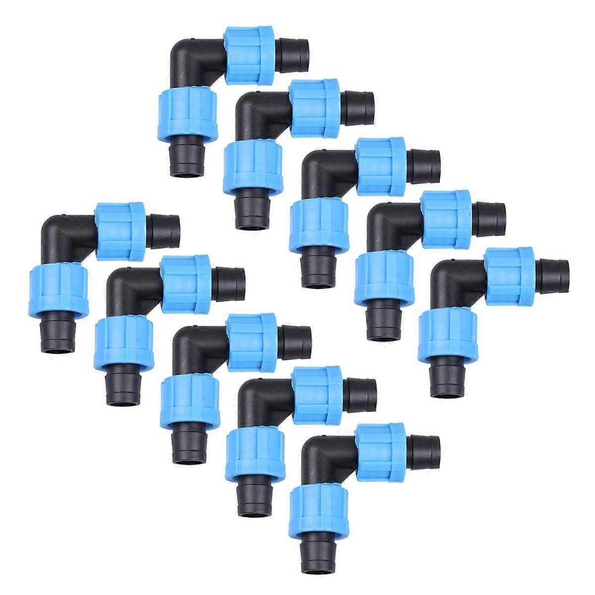 Irrigation Hose Connectors 10Pcs Garden Accessory For Gardening Suitable For 16mm Drip Irrigation Zone Featuring Durable Design