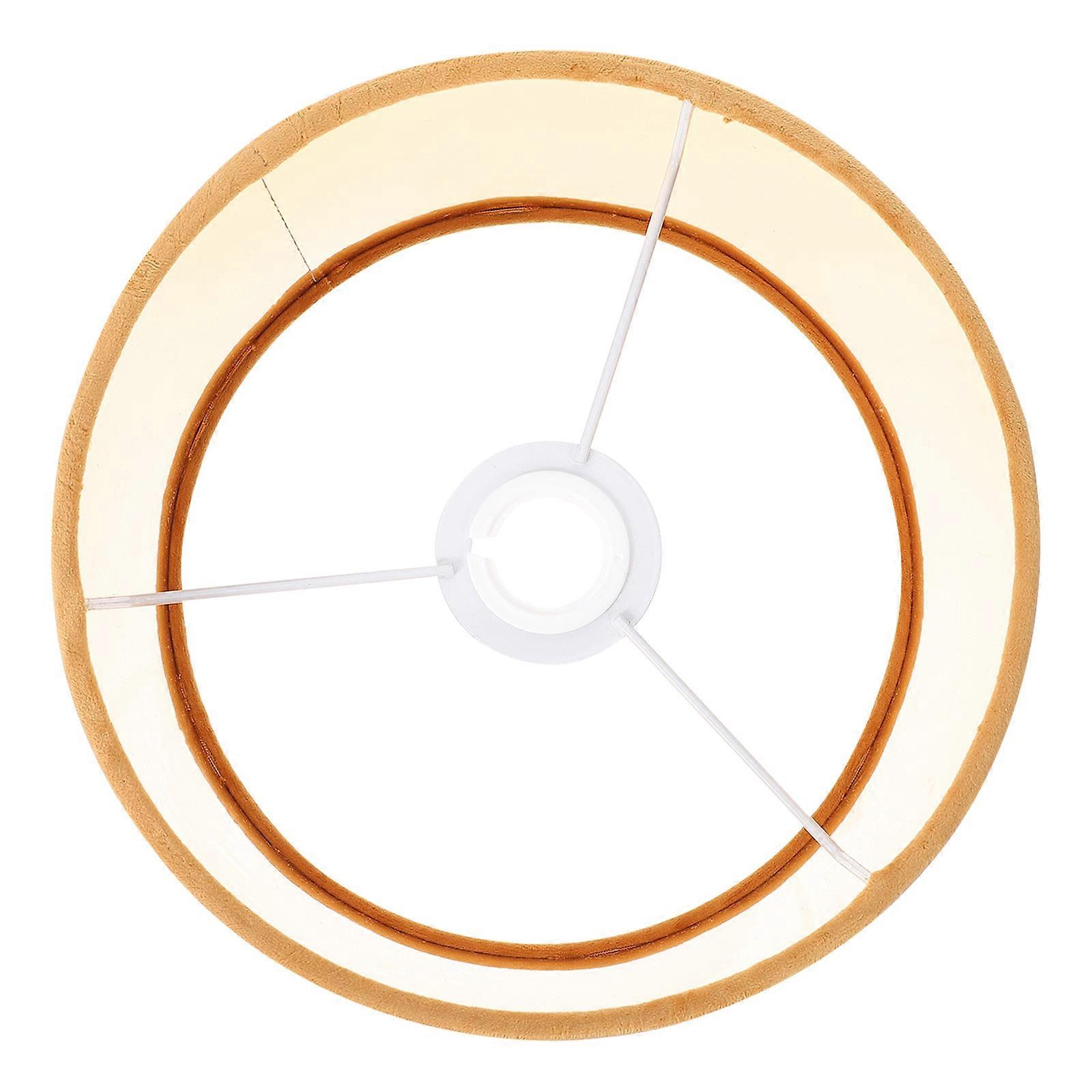 Practical Light Accessory for Table Light Cover 2Pcs Golden