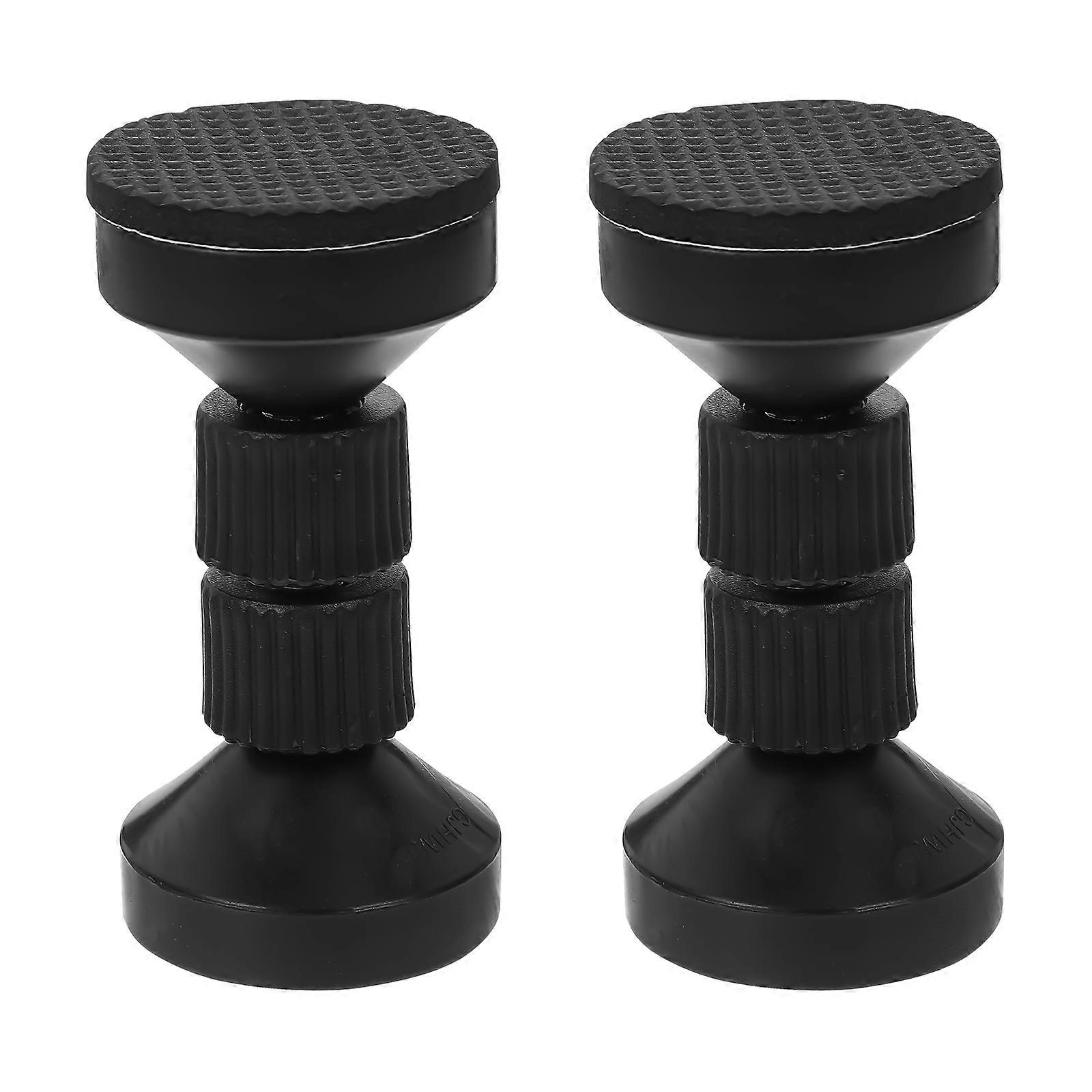 Threaded Bed Frame Stabilizer for Bed Use 1Set Black Headboard Stopper
