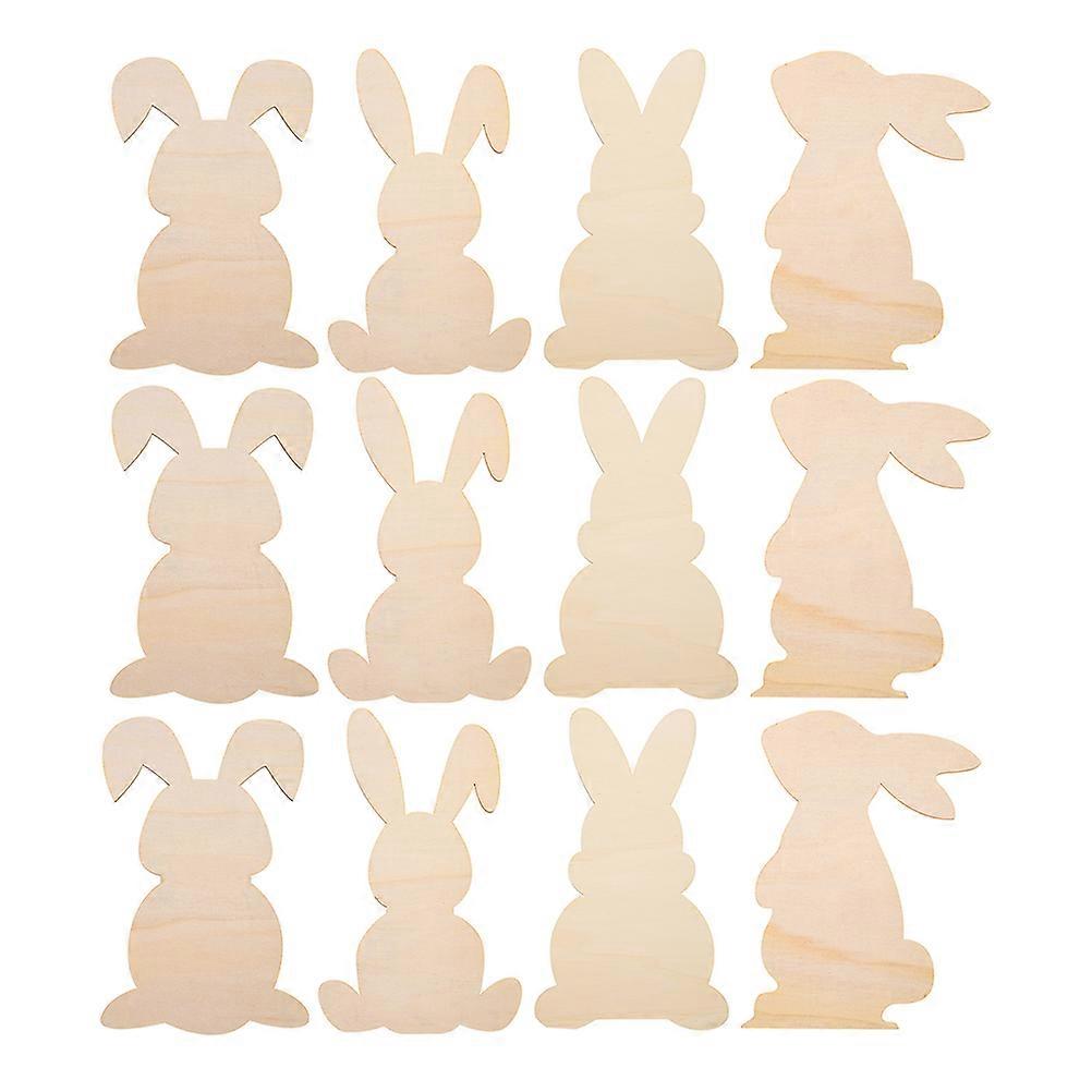 Cutouts 36 Pcs For Easter DIY Decoration And Crafting Suitable For Children’S Room Beige Color And Large Size 22.50X13.00X0.20CM