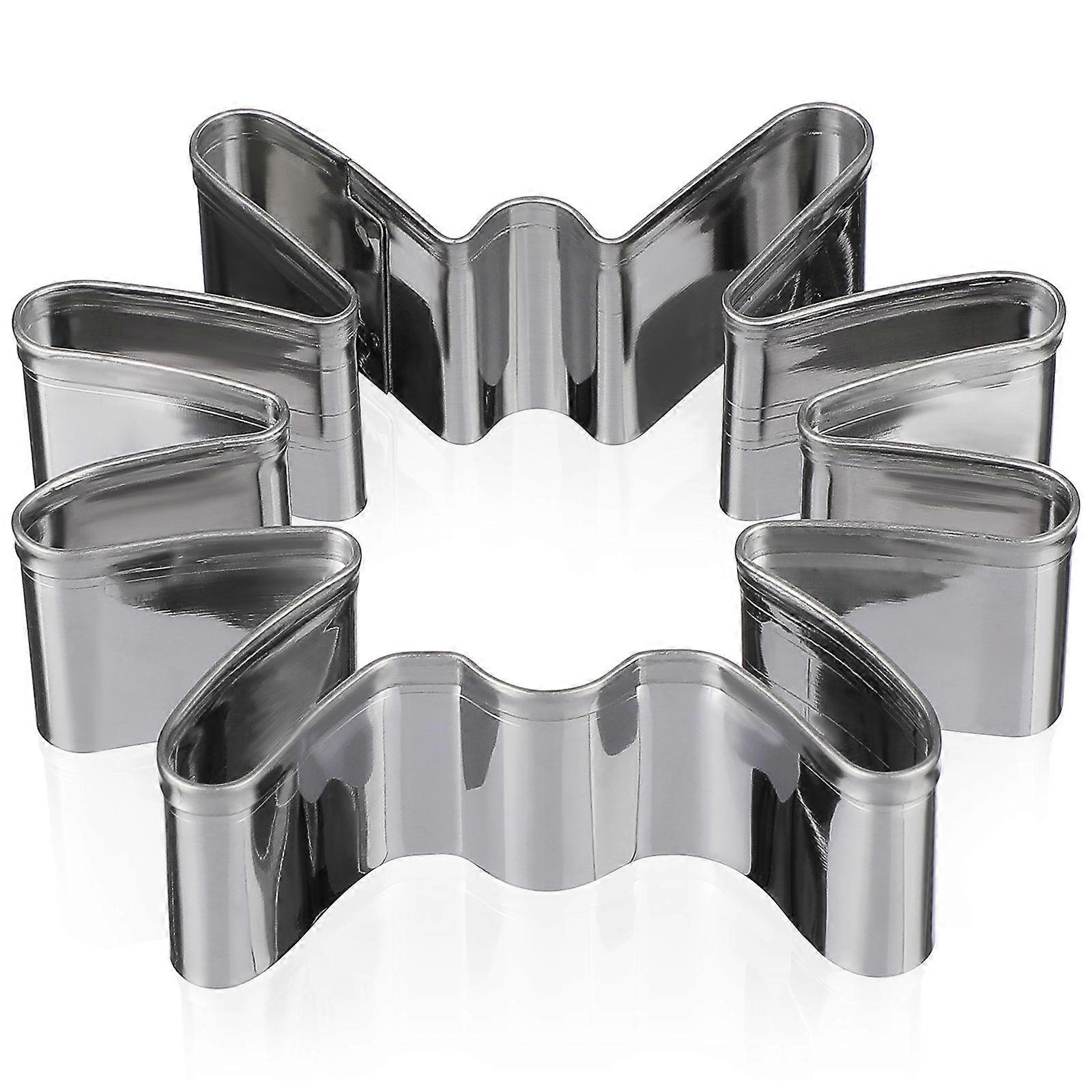 Silver Halloween Cookie Cutter for Creative Baking with 5 X Cookie Cutter