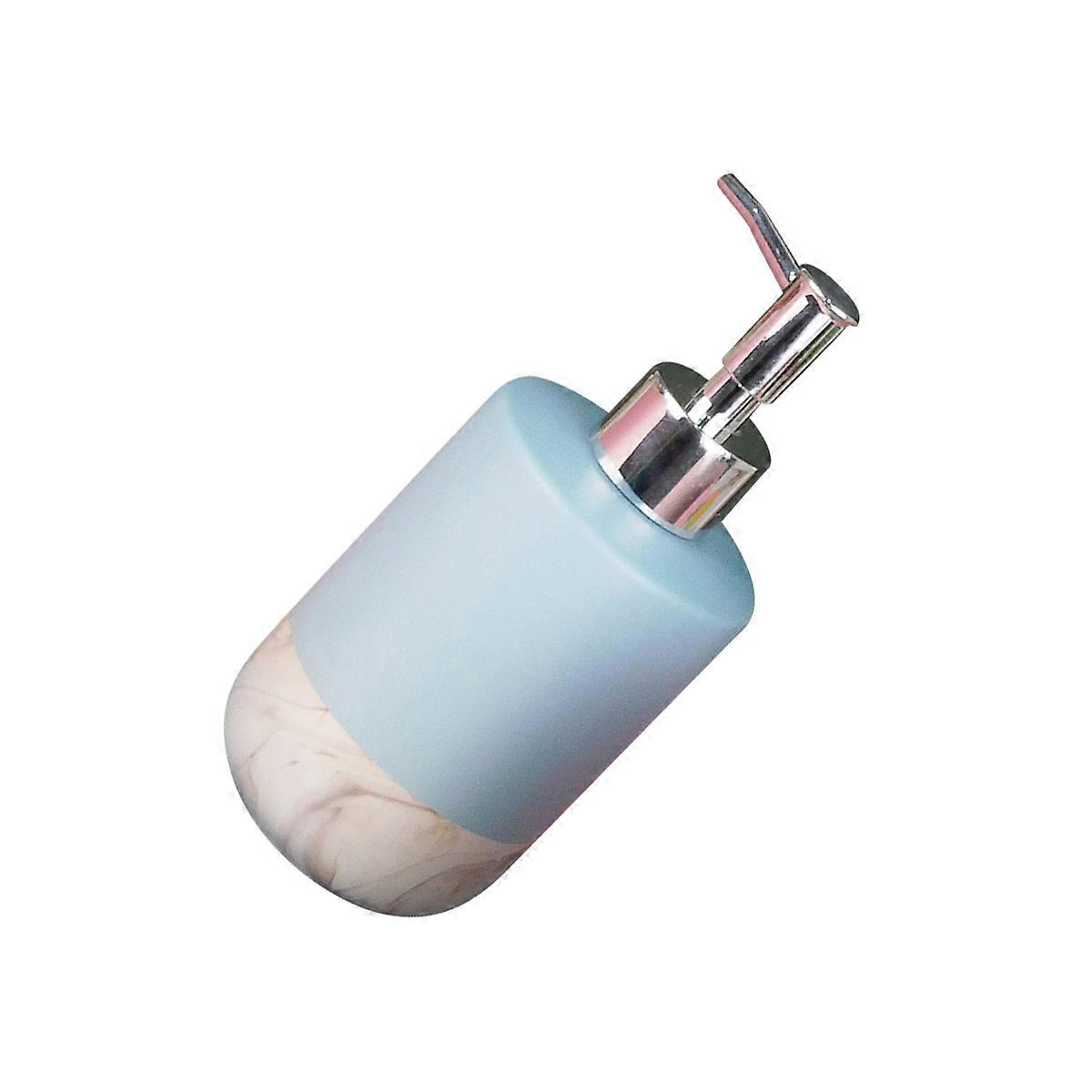 Pump Lotion Bottle Ceramic Lotion Container for Storage 2Pcs Blue Use