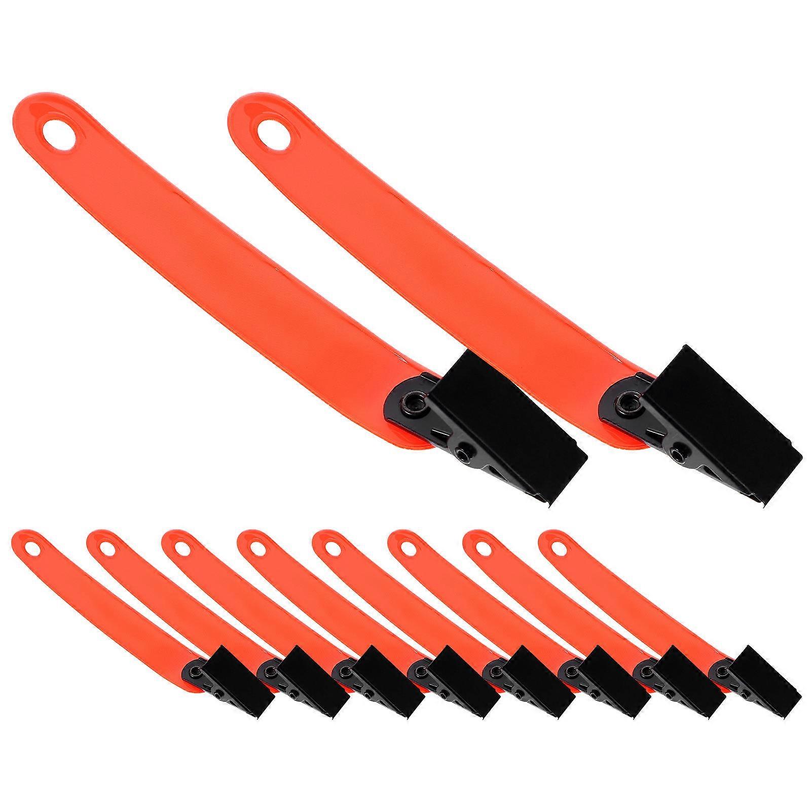 Outdoor Reflective Clips Trail Marking Clip for 24Pcs Practical Use