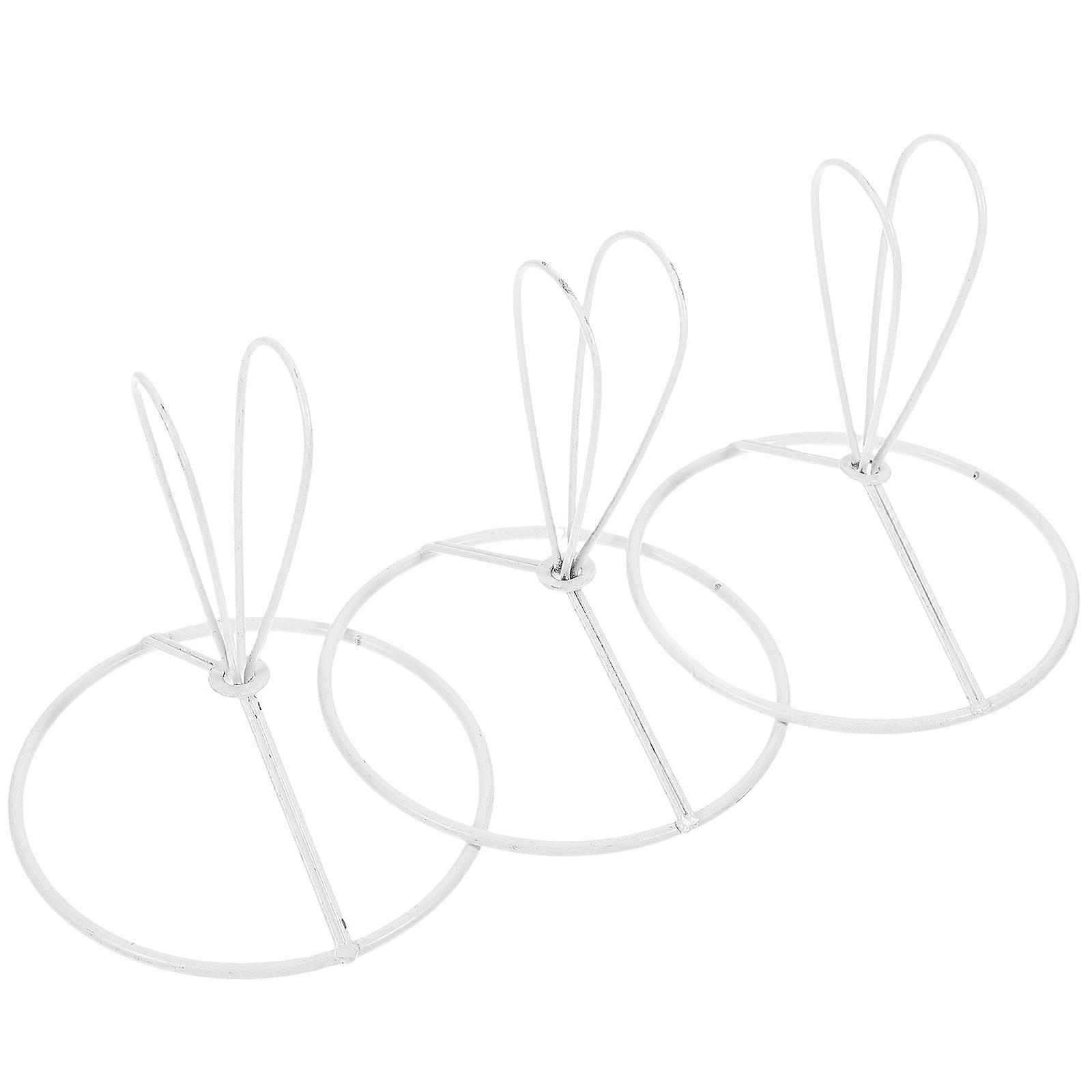 Round Lamp Shade Frame 9 Pcs Clip On Light Bulb Holder For Home Decoration And Easy Installation In White Color