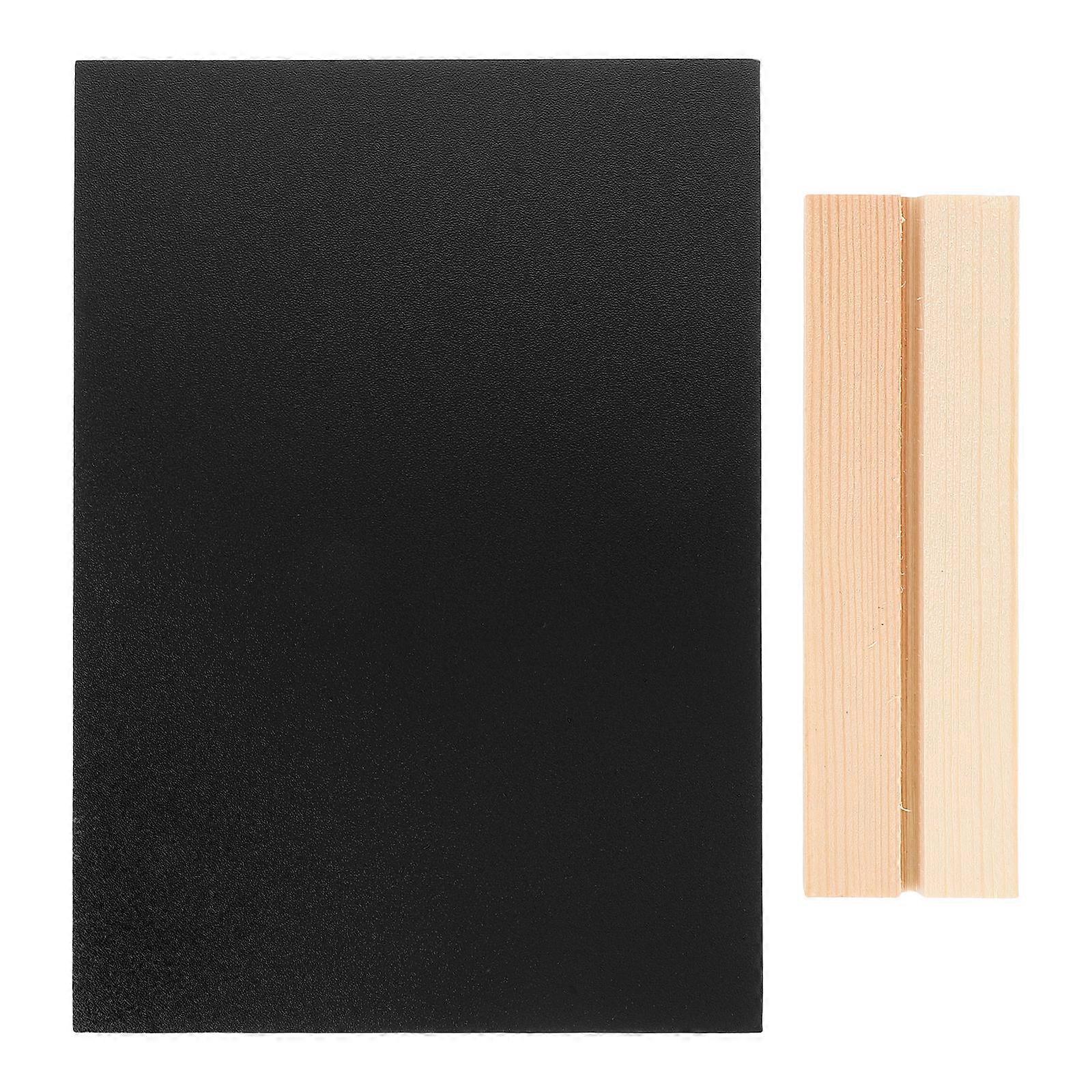 Chalkboard Sign Blackboard for Daily Use with 4Pcs Erasable Message Boards