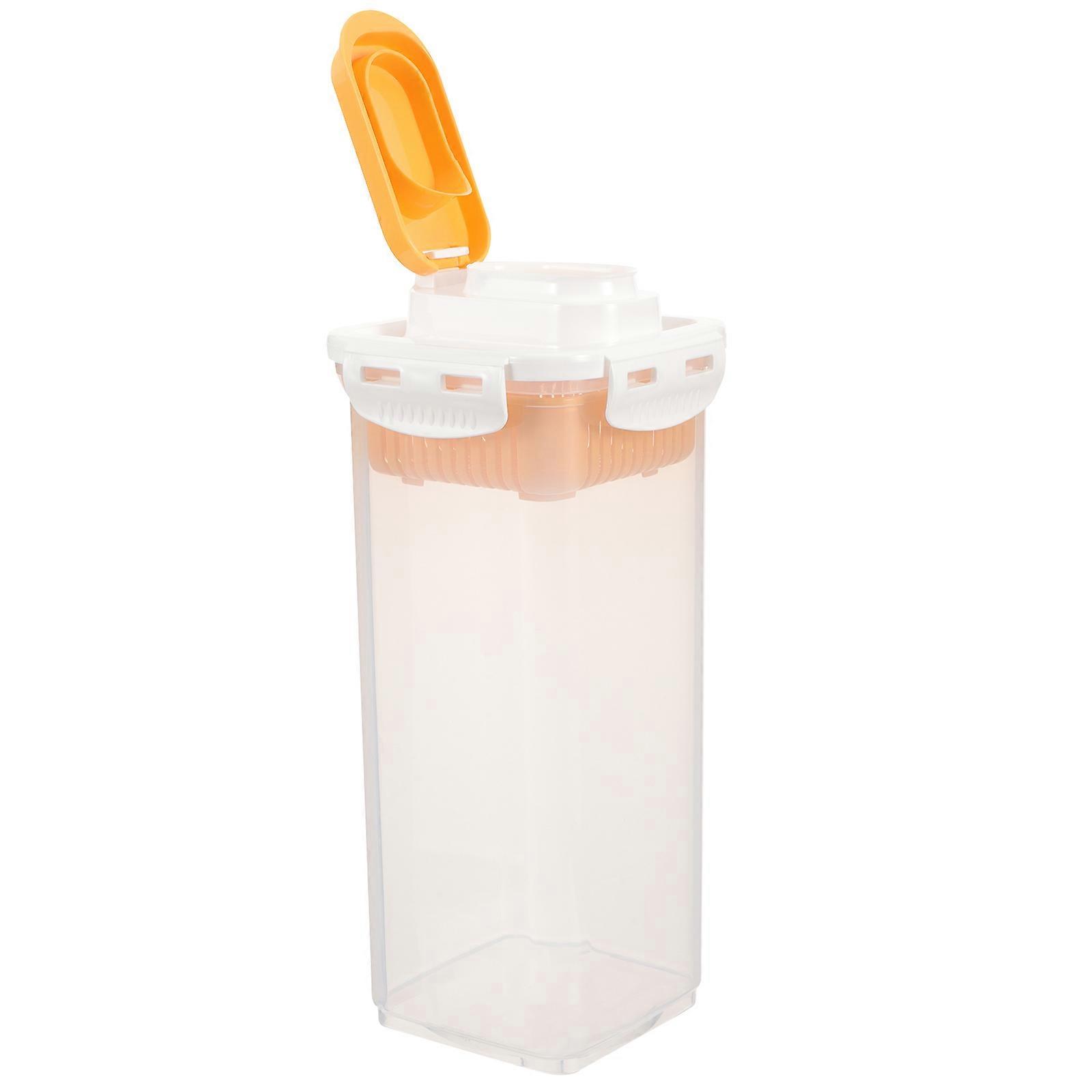 Laundry Detergent Holder Plastic Storage Box for Storage Use 4Pcs