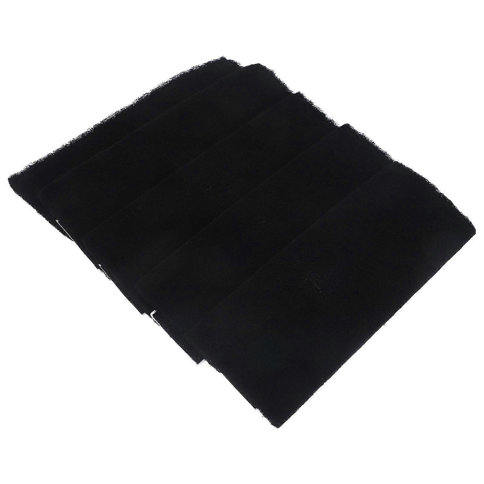 Black Ceiling Fan Filter for Household Air Purification 25Pcs Set