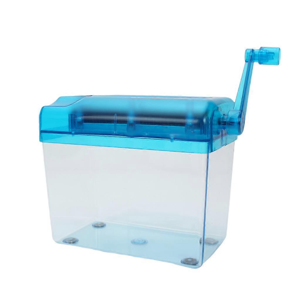 A6 Paper Manual Shredder Mini Hand Shredder for Office Use 3Pcs
