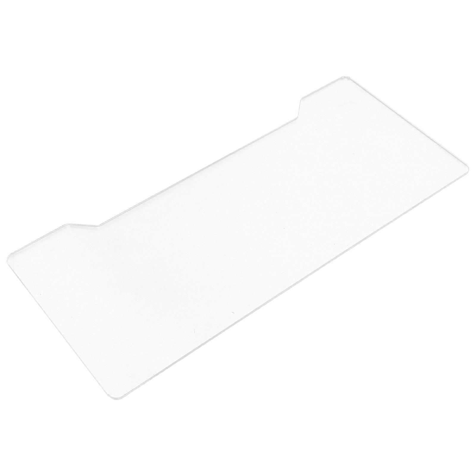 Acrylic Keyboard Cover Transparent Protective Shield for Laptop Keyboard 5Pcs
