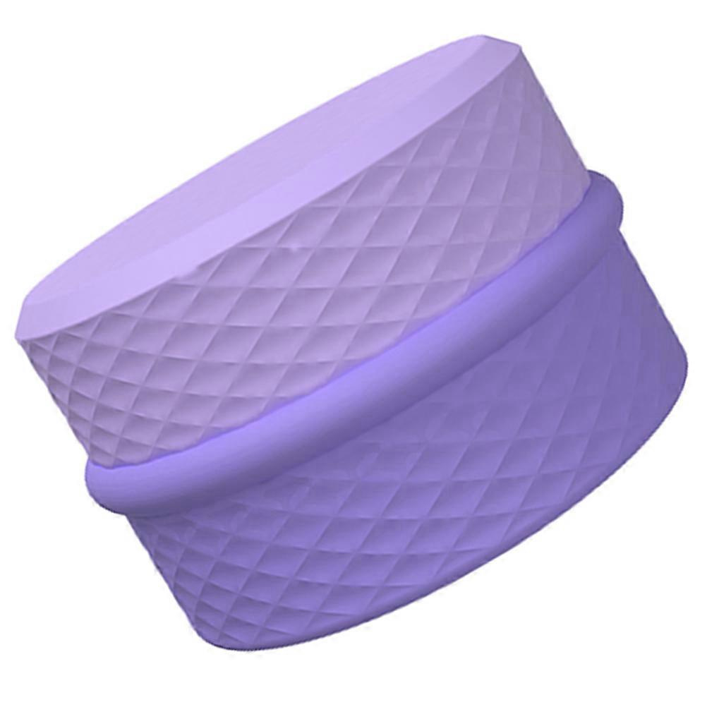 5Pcs Travel Jar For Creams Multi-Function Sample Box Ideal For Makeup Purple Silicone Leakproof Storage Container