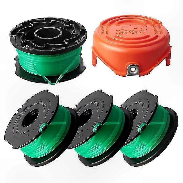 Universal Replacement Cap and Spools for Cordless Mowers, Compatible with Multiple Models, Essential Spare Parts Accessory