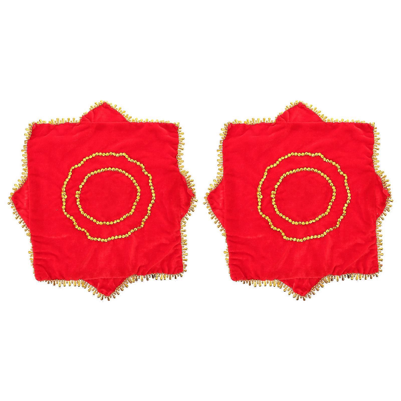 Durable Dance Handkerchief Octagonal Towel for Stage 4Pcs Set
