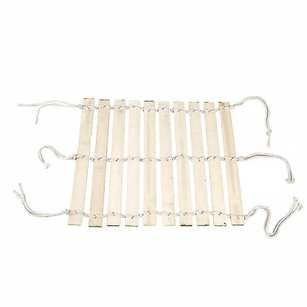 Cat Bamboo Hammock Pet Bed for Hanging Use with Beige Color