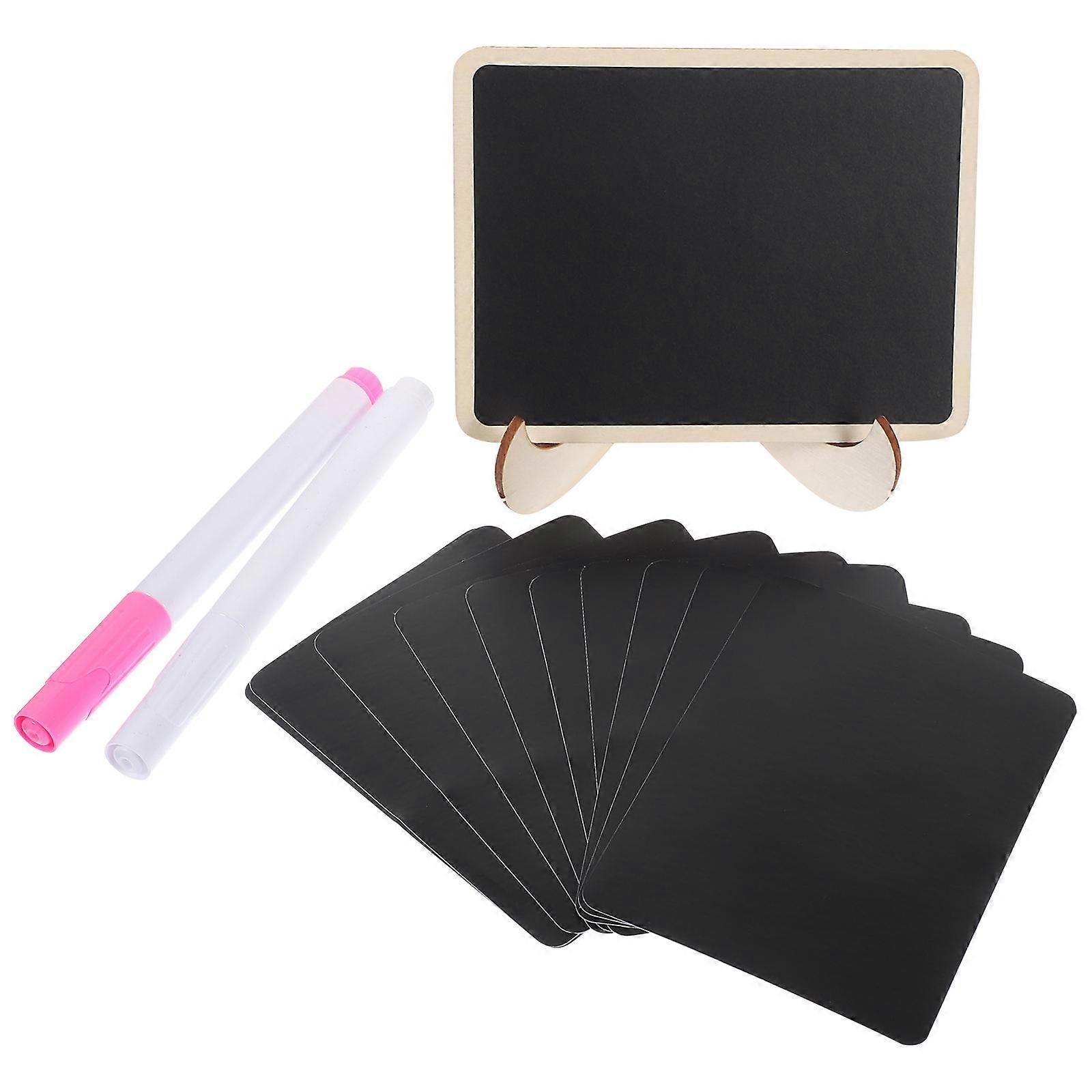 Mini Chalkboard Small Chalkboard Sign for Daily Use 5Sets Multi-Function Blackboard