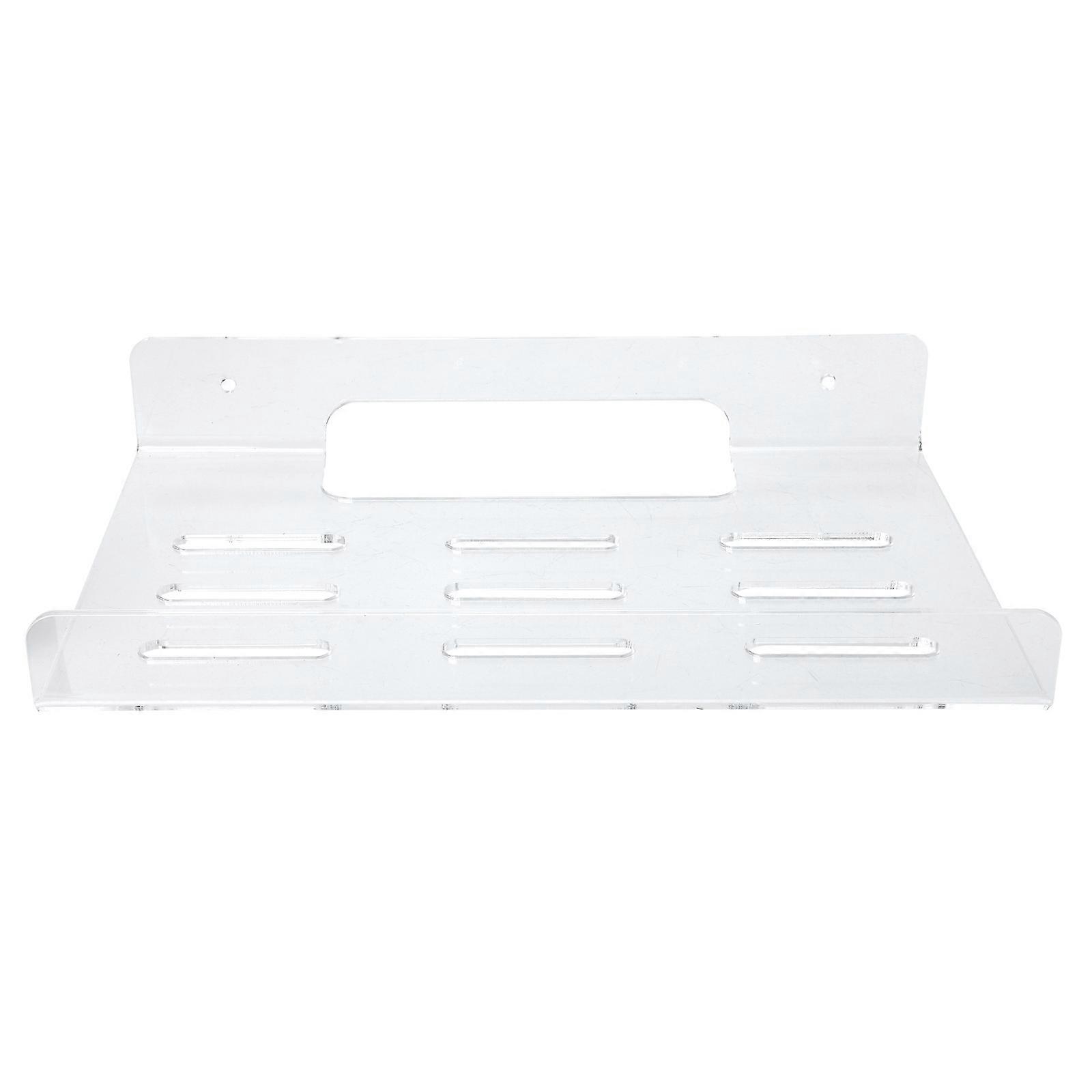 Router Storage Rack for Wall Mount 2Sets Transparent Acrylic Household Organizer
