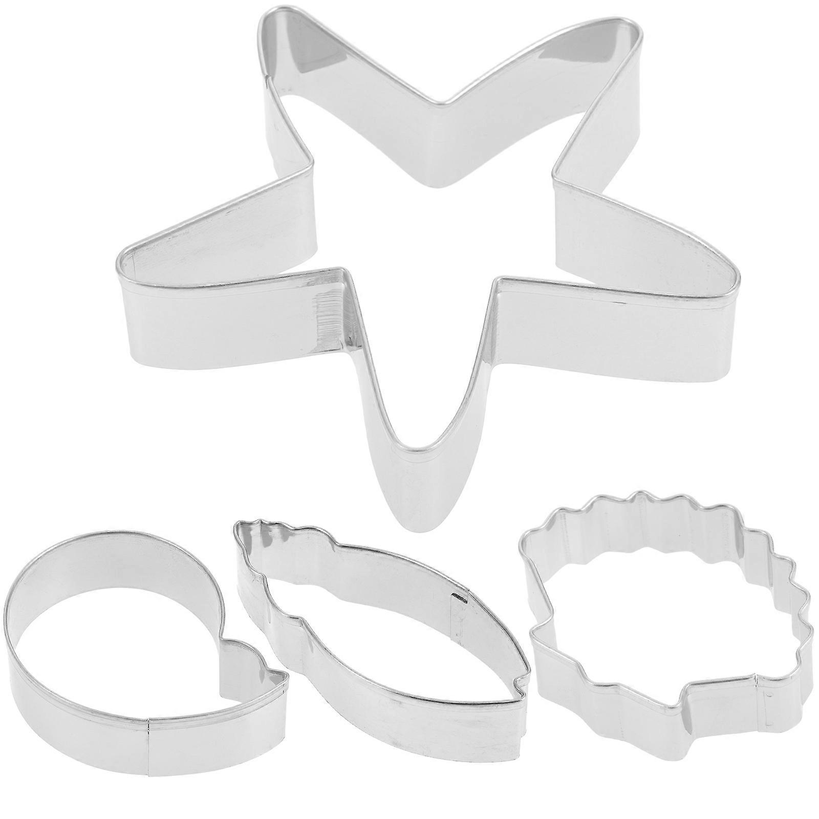 Baking Tools Stainless Steel for Baking Use 4Pcs Cookie Cutter Set