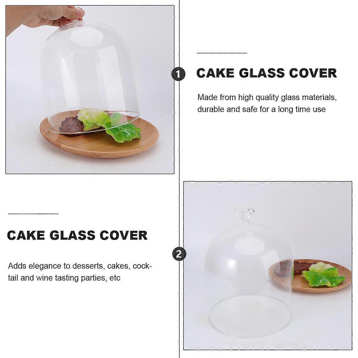 Micro Landscape Cover Round Cake Display Dome For Adults 1Pcs