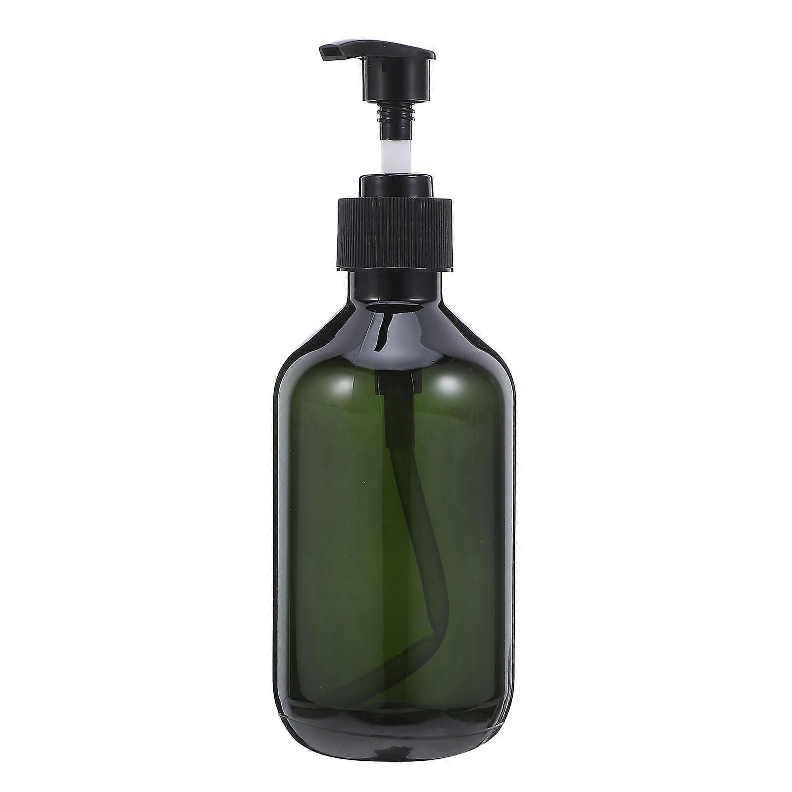 Pump Bottle Empty Shampoo Bottle for Lotion Storage 3Pcs Green Set
