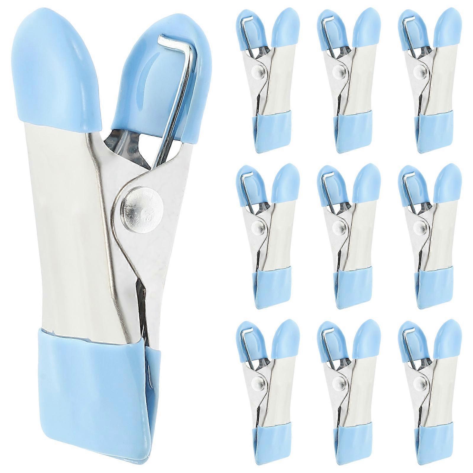 Silver Clothespins for Outdoor Multipurpose Chip Clips 20Pcs