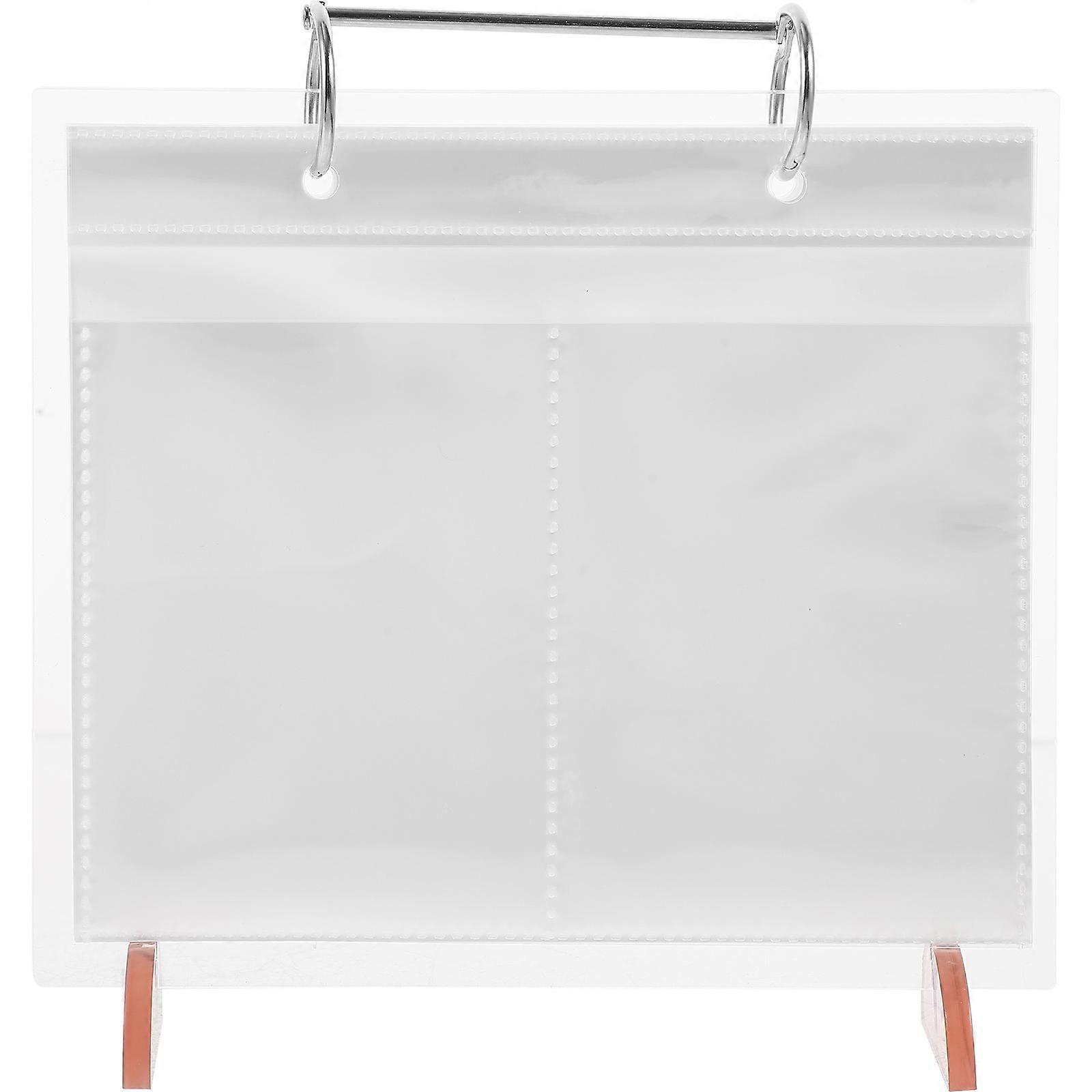 Desktop Photo Frame Stand Office Modern Rectangular Photo Display 1Set