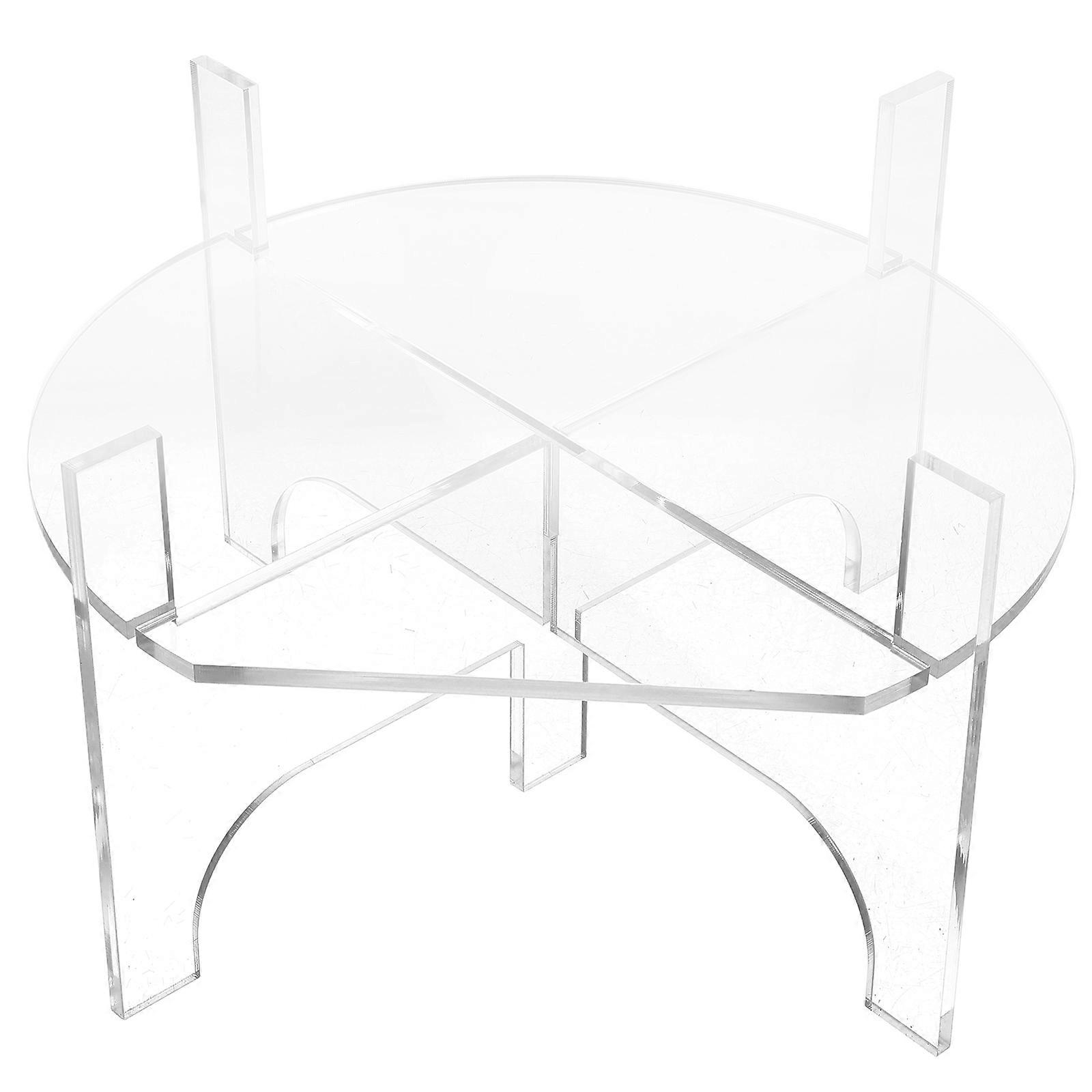 3Pcs Transparent Acrylic Beverage Dispenser Stand for Serving Juice At Home