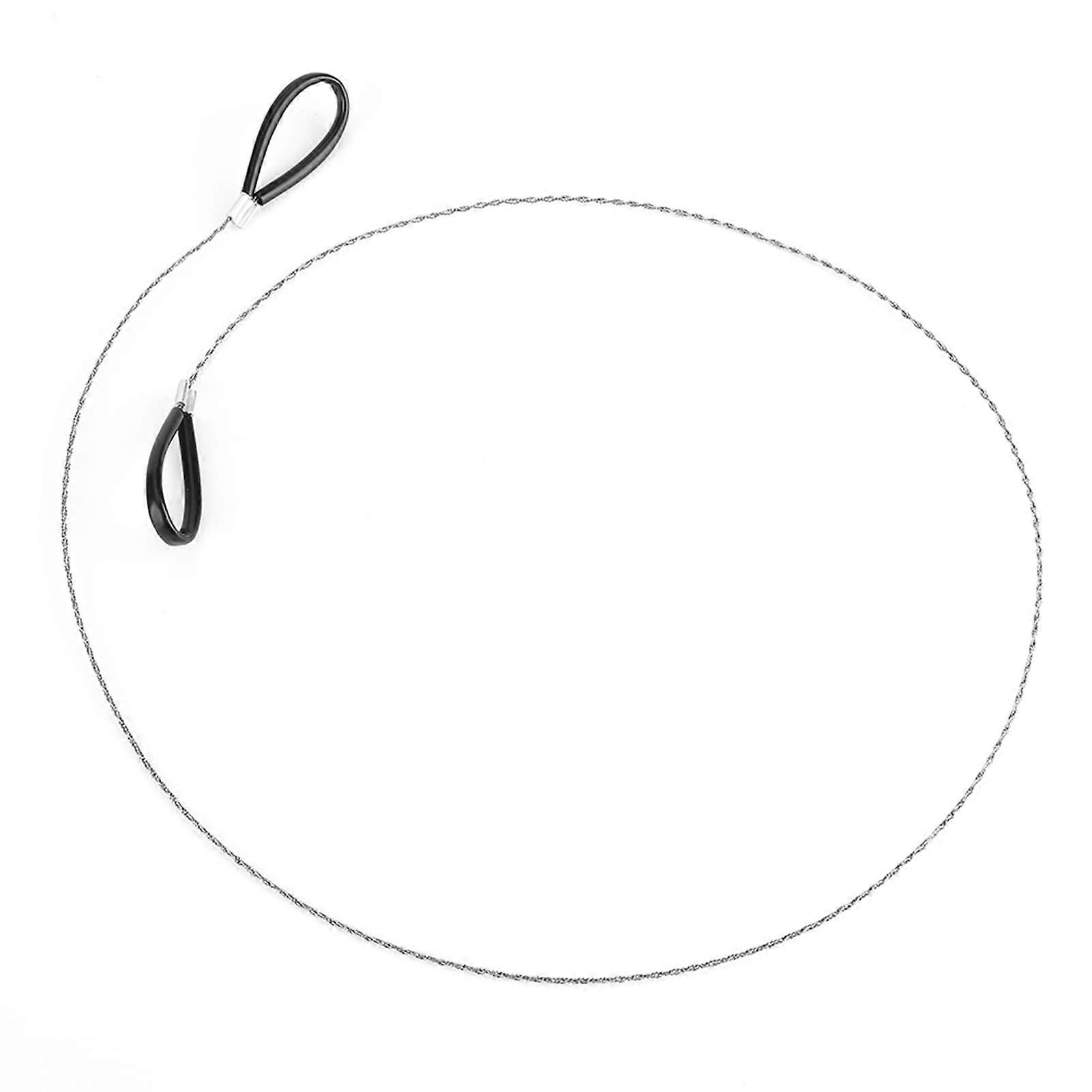 Wire Saw Stainless Steel, Emergency Pocket Saw, Survival Kit, Backpacking Gear For Camping