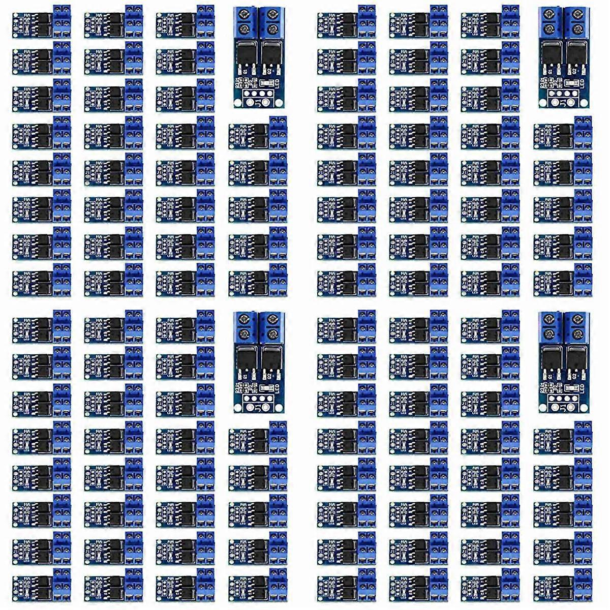 120PCS MOSFET Switch Drive Module DC 5V-36V 15A(Max 30A) 400W Dual High-Power 0-20KHz PWM DC Motor S