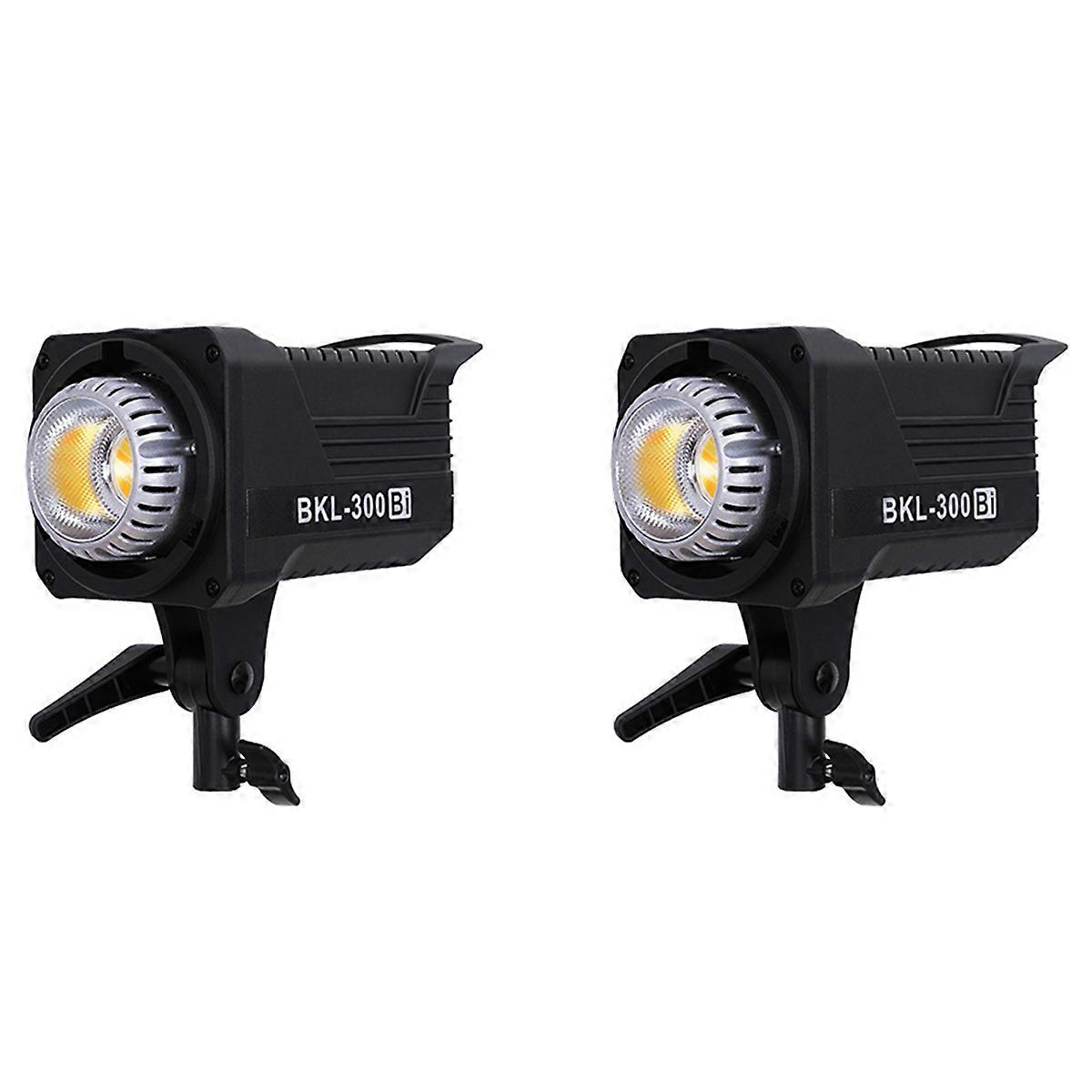 300W Bi LED Video Light, Continuous LED Lighting with 2.4G Wireless Remote for Portrait, Outdoor Pho