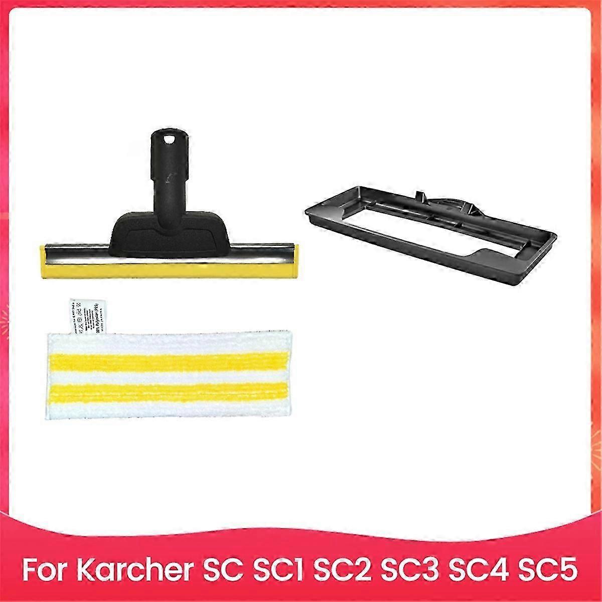 Window Squeegee Nozzle Carpet Glider and Steam Mop Cloths for SC1 SC2 SC3 SC4 SC5 Steam Cleaner Spa
