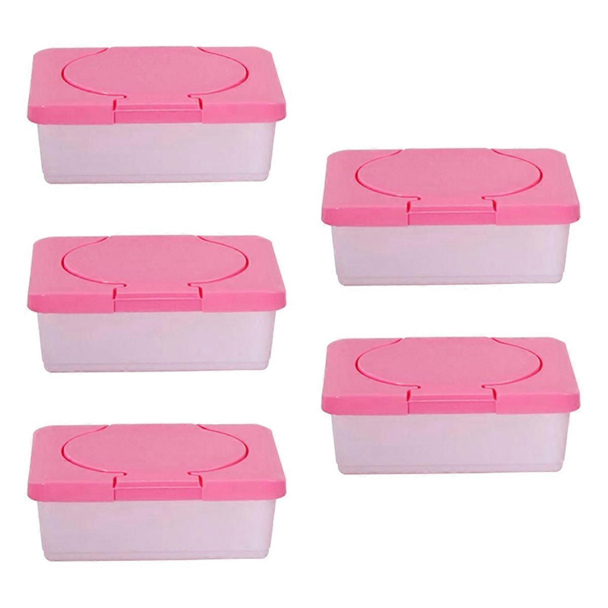 Dry & Wet Tissue Paper Case Wipes Napkin Storage Box Holder Container