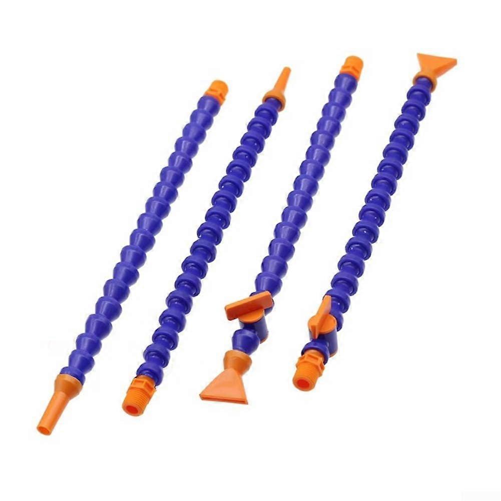 Pneumatic Cooling Hose For BPS External Thread 20mm, Adjustable Length, Round/Flat Nozzle Options For CNC And Hydraulic